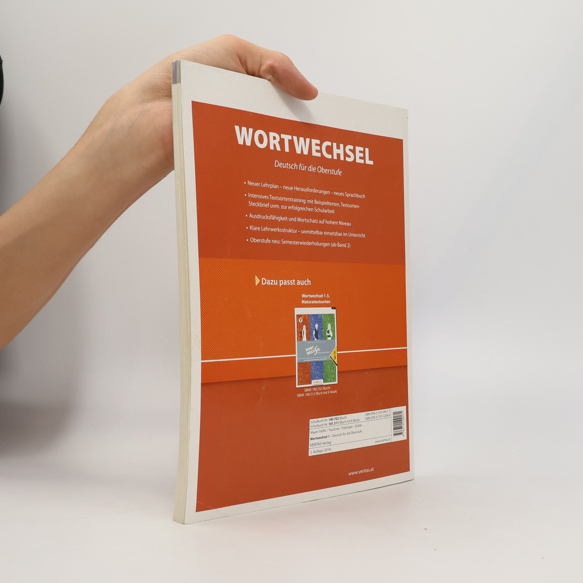 Verena Toschner Wortwechsel. Deutsch für die Oberstufe 1