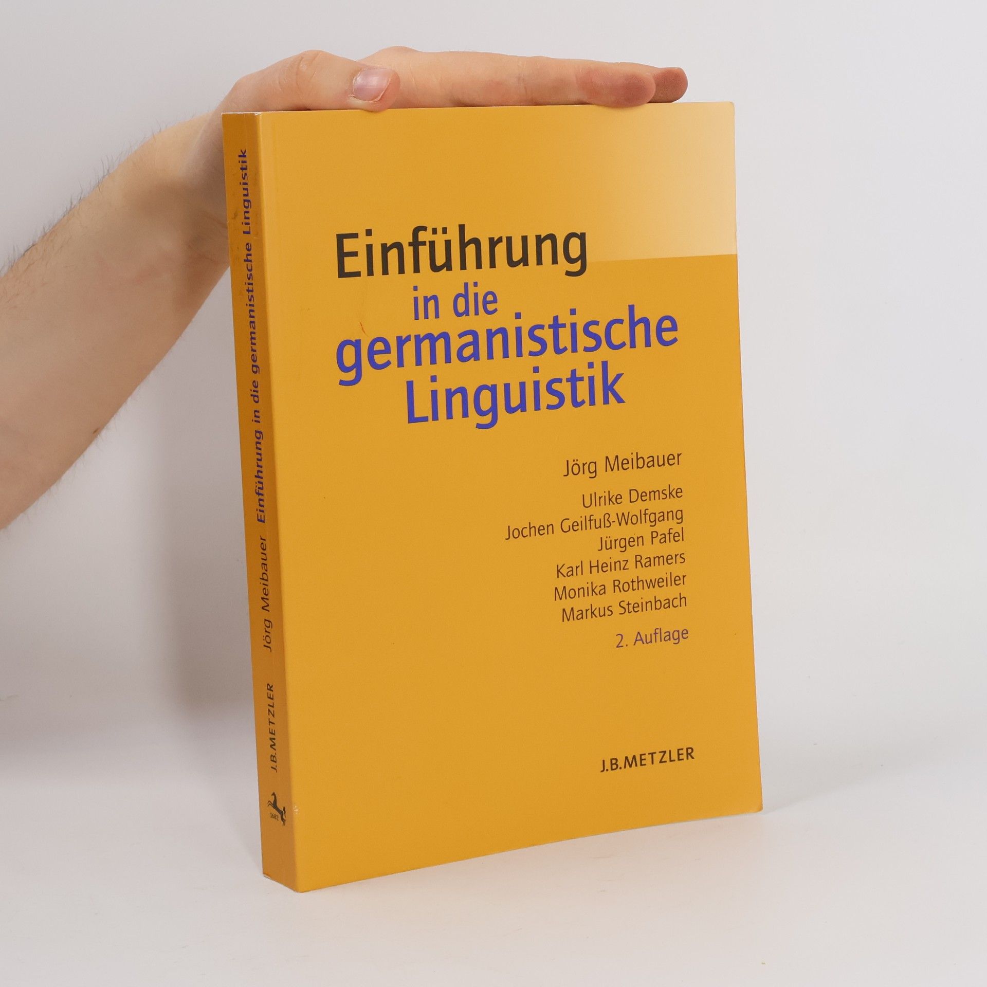 Jörg Meibauer Einführung in die germanistische Linguistik