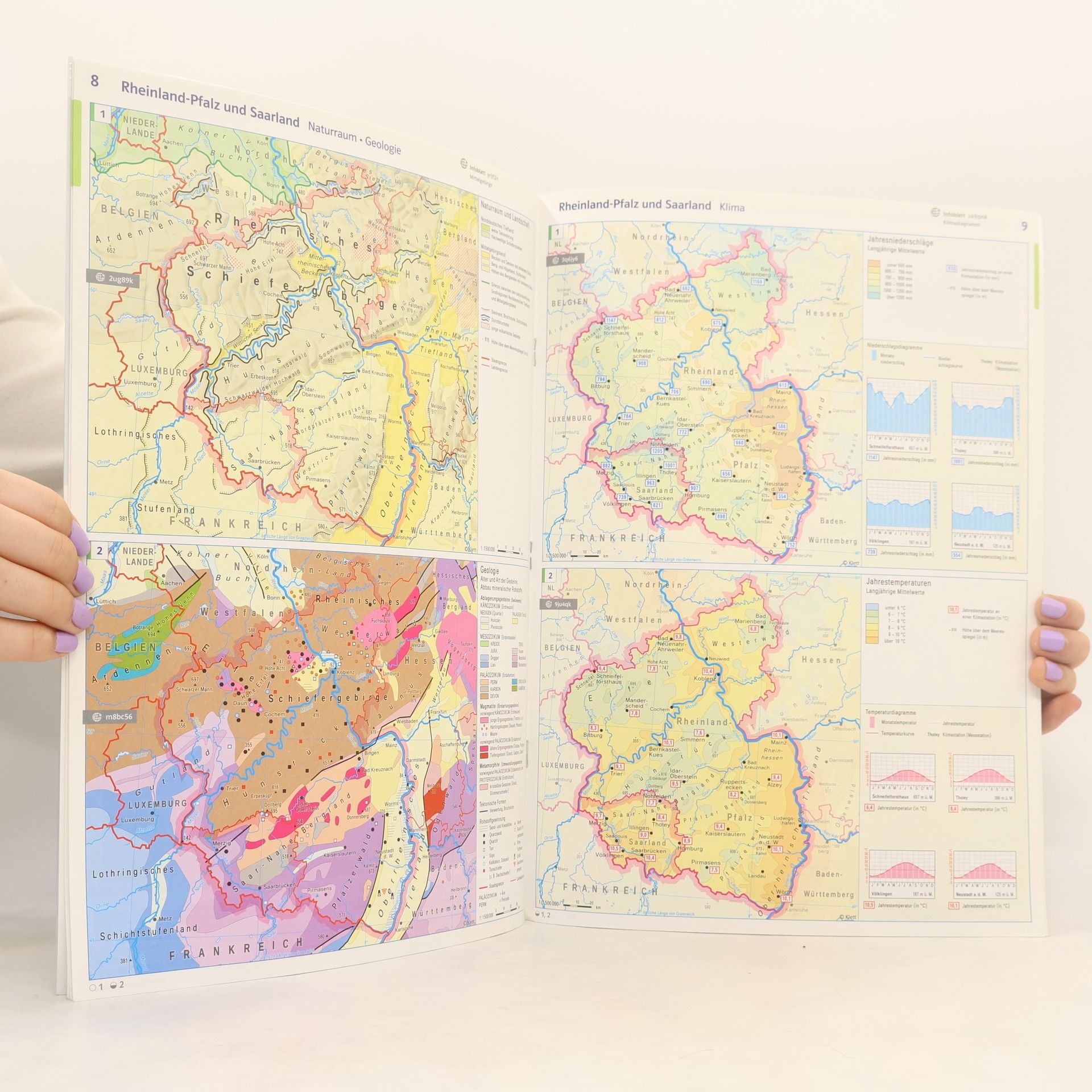Der Haack Weltatlas - Ausgabe Rheinland-Pfalz und Saarland
