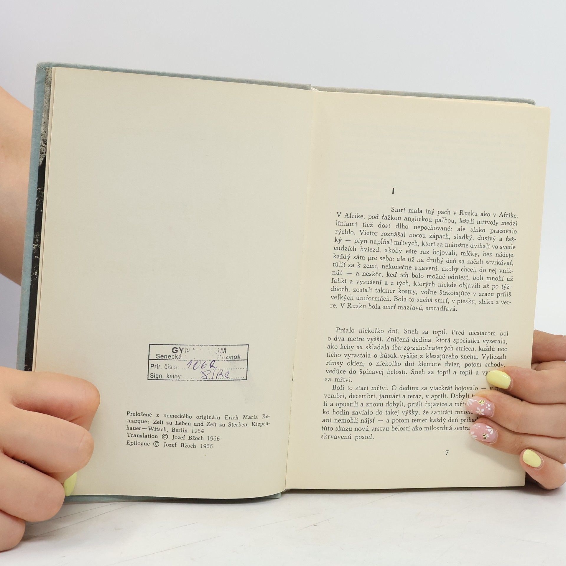 Erich Maria Remarque Čas žitia a čas umierania