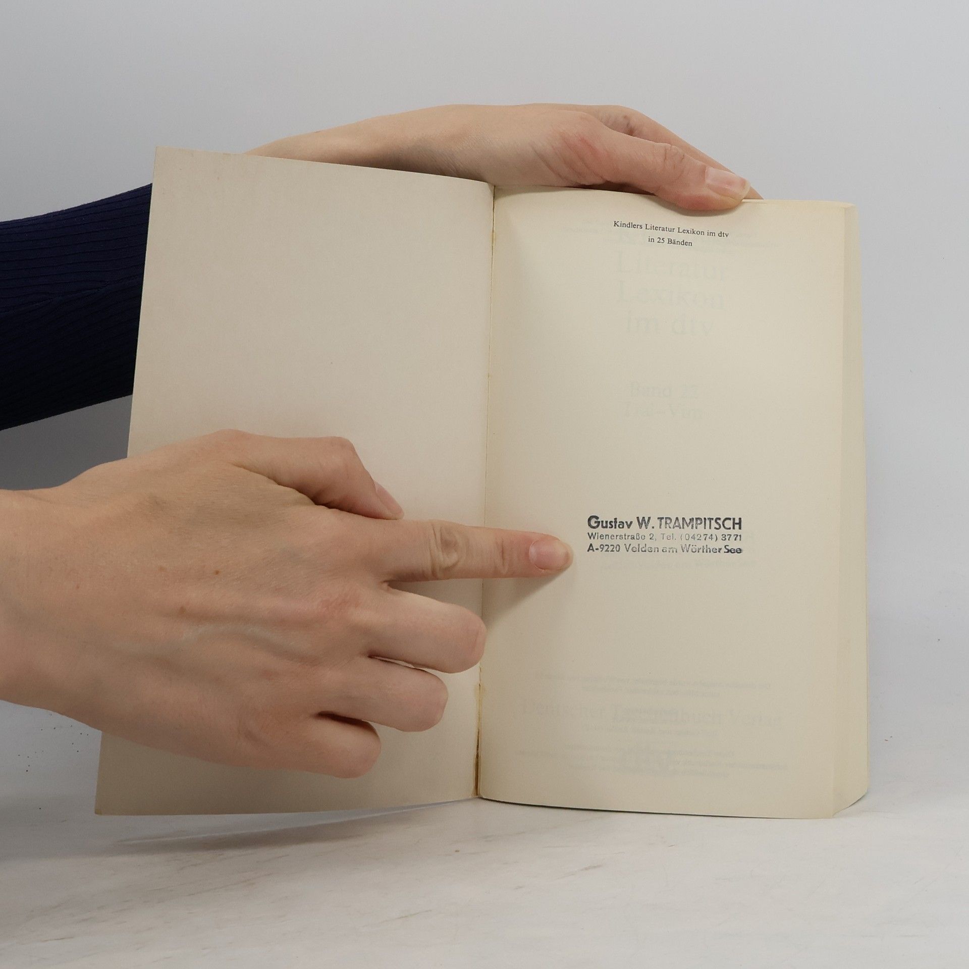 Wolfgang von Einsiedel Kindlers Literatur Lexikon Band 22