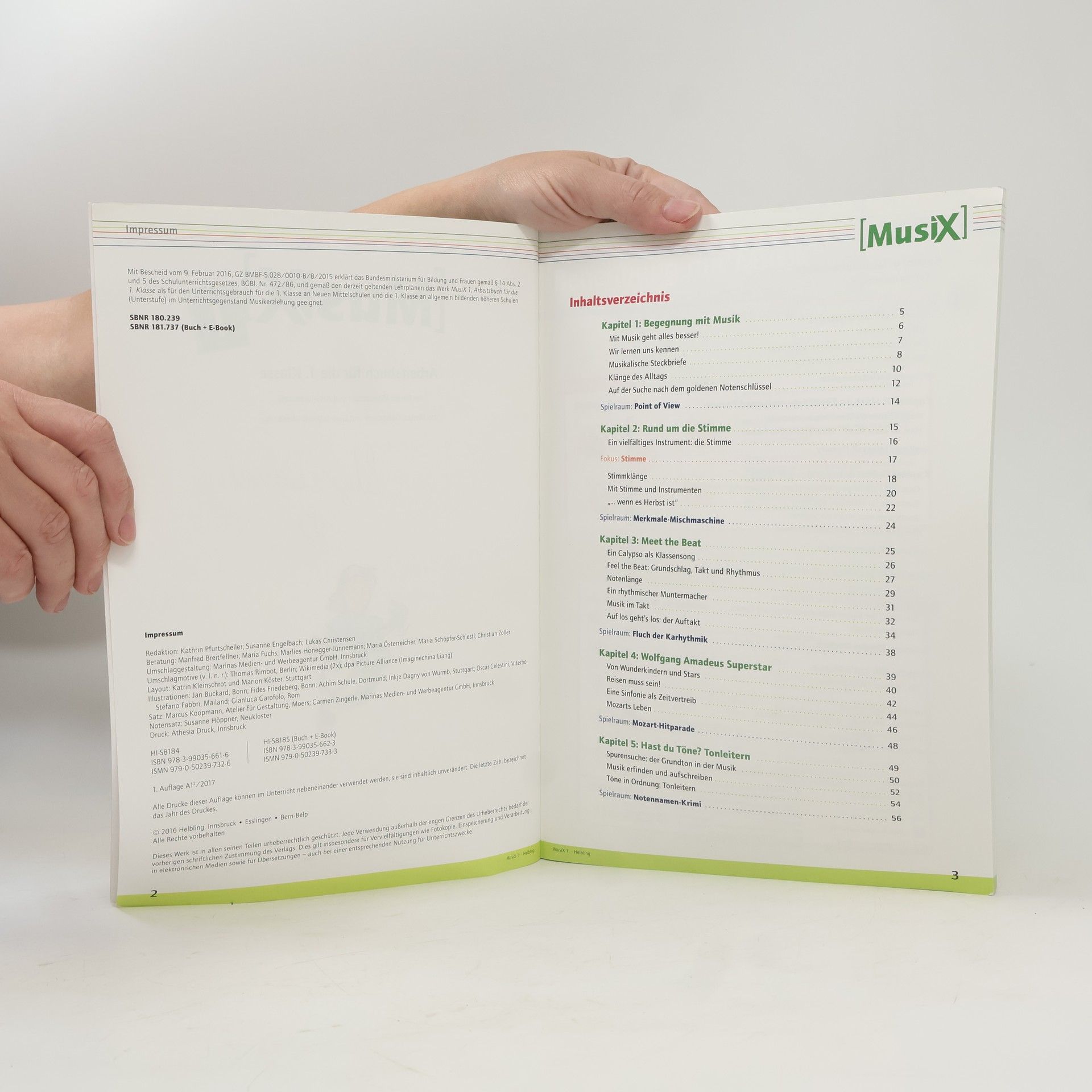 Markus Detterbeck MusiX 1. Arbeitsbuch für die 1. Klasse