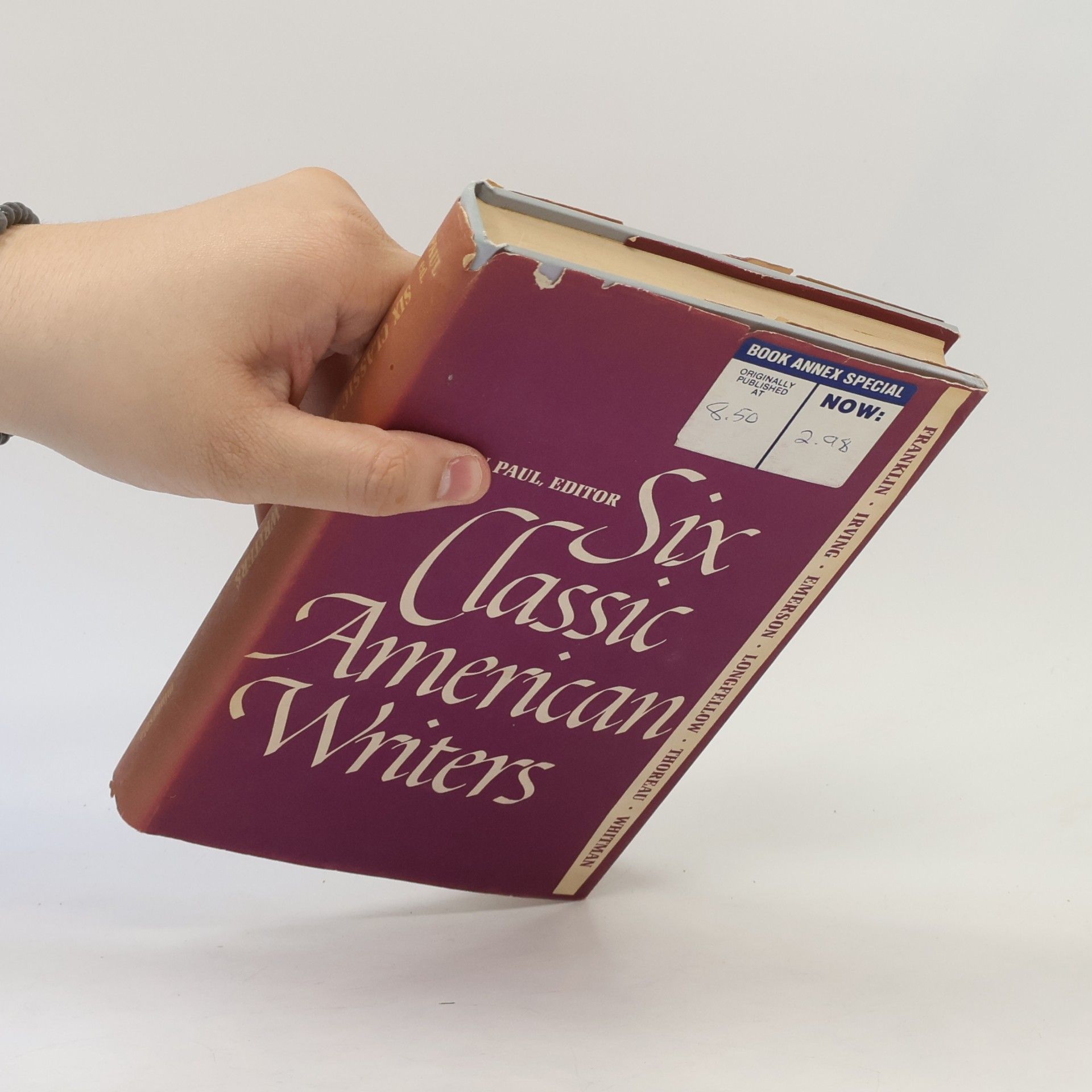 Sherman Paul Six Classic American Writers