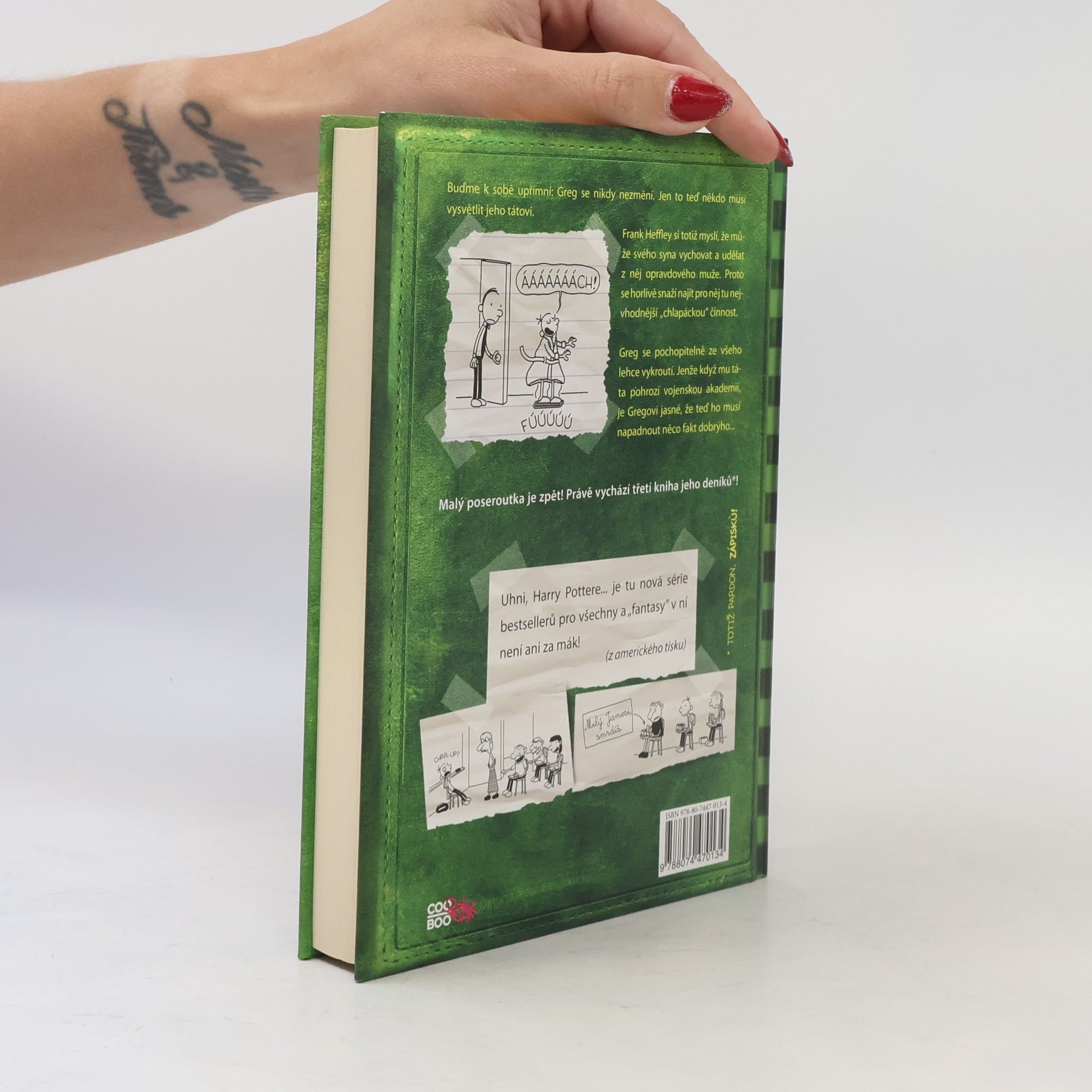 Jeff Kinney Deník malého poseroutky 3. Poslední kapka
