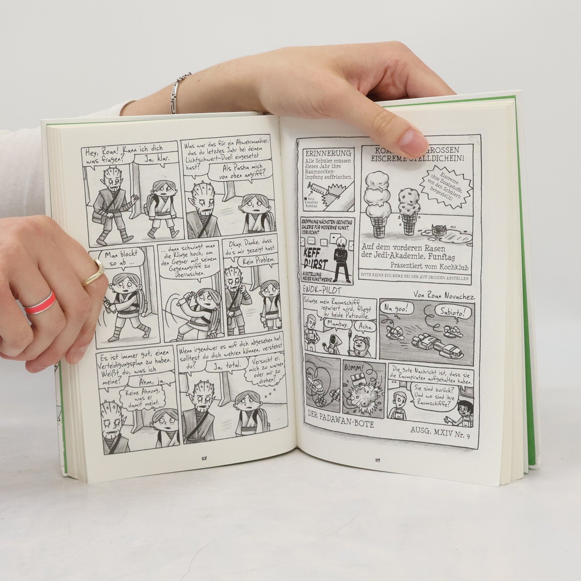 Jeffrey Brown Star Wars Jedi Akademie - die fiese Bedrohung