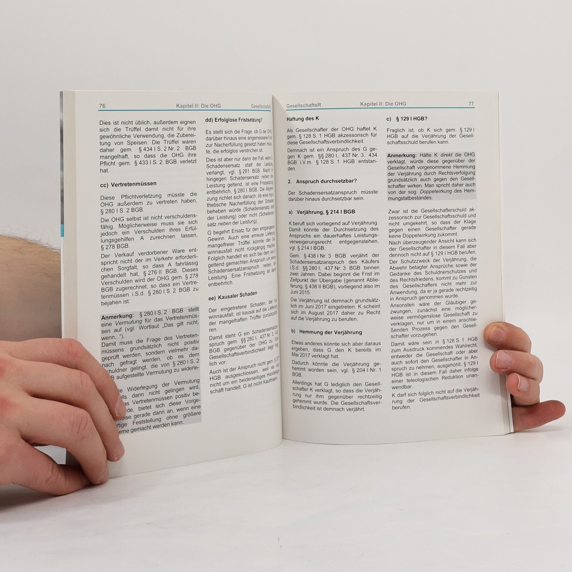 Karl-Edmund Hemmer 32 Fälle Gesellschaftsrecht