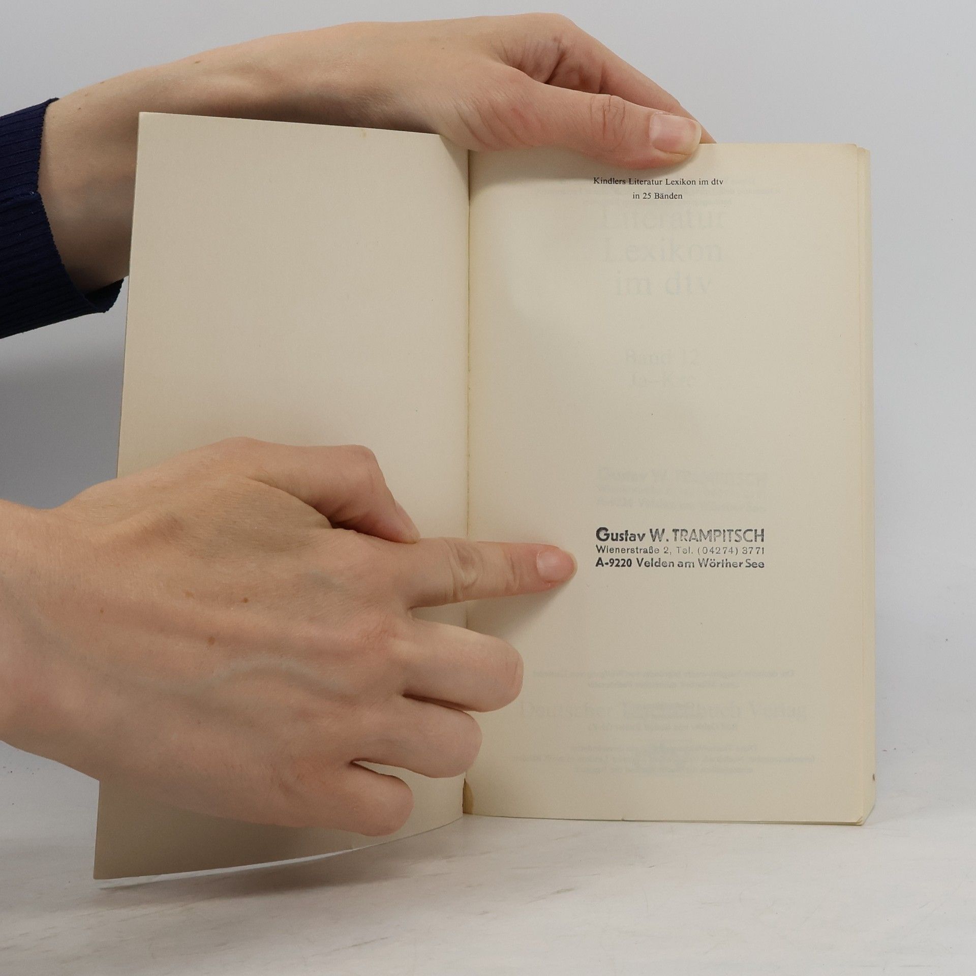 Wolfgang von Einsiedel Kindlers Literatur Lexikon im dtv