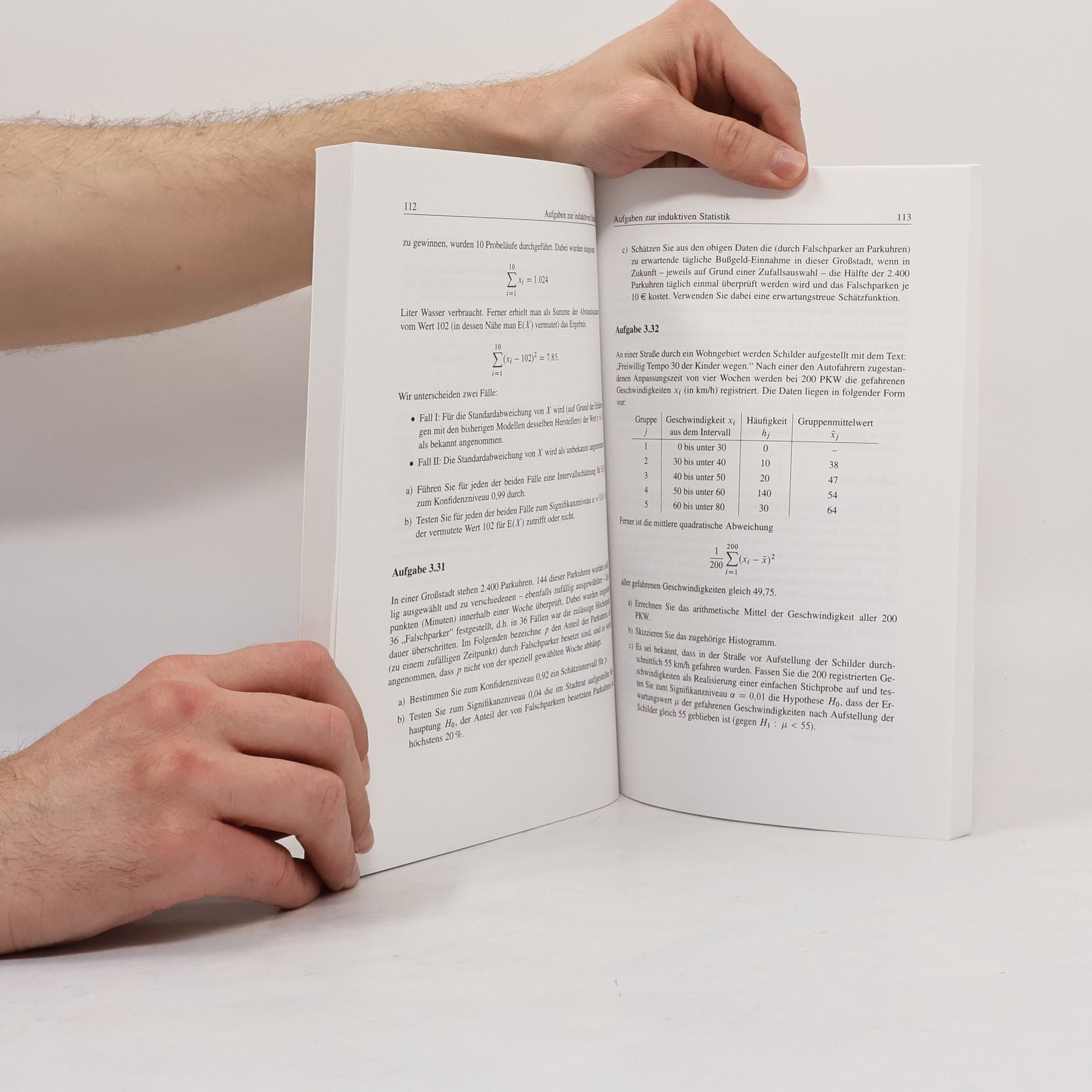 Günter Bamberg Statistik-Arbeitsbuch