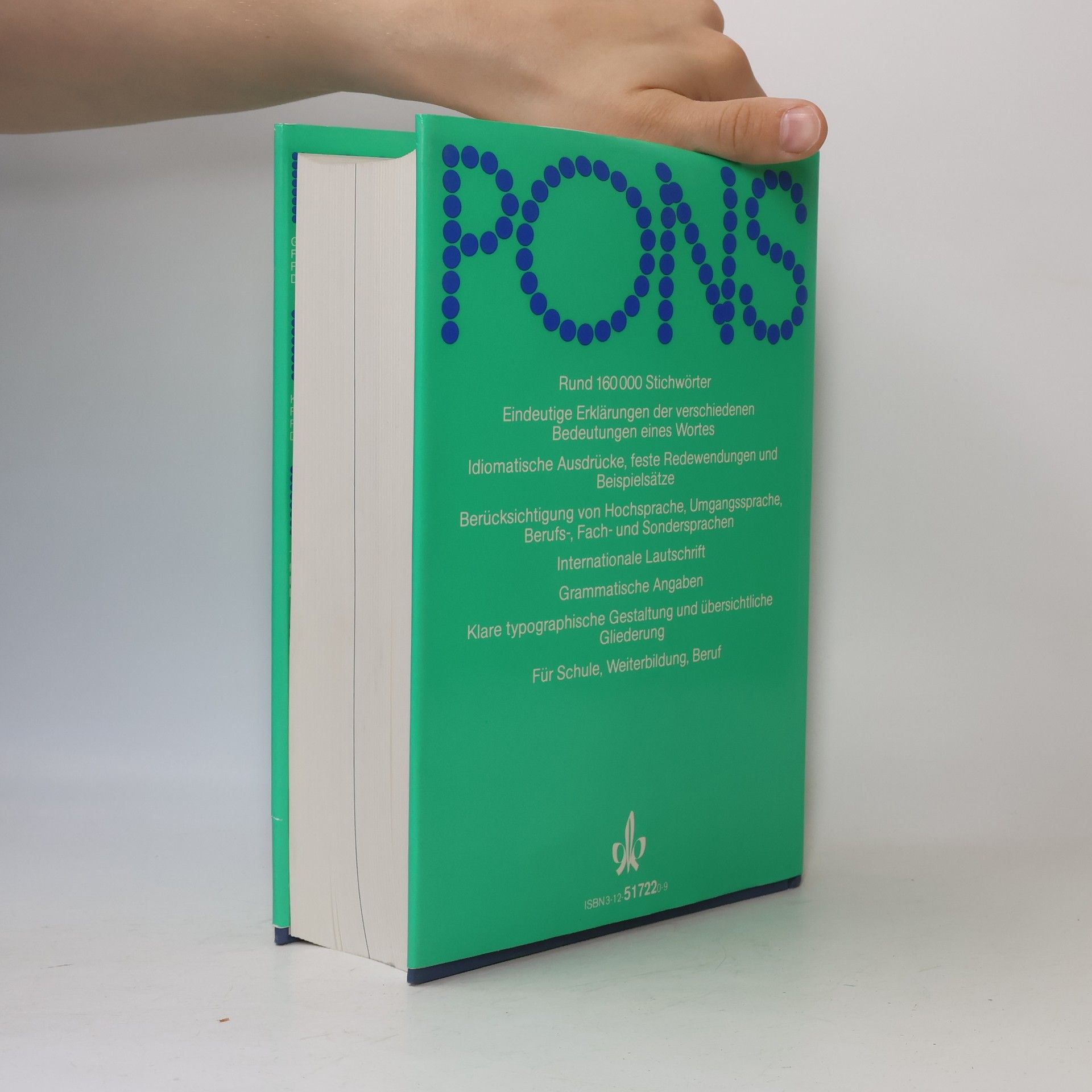 Erich Weiss PONS Großwörterbuch