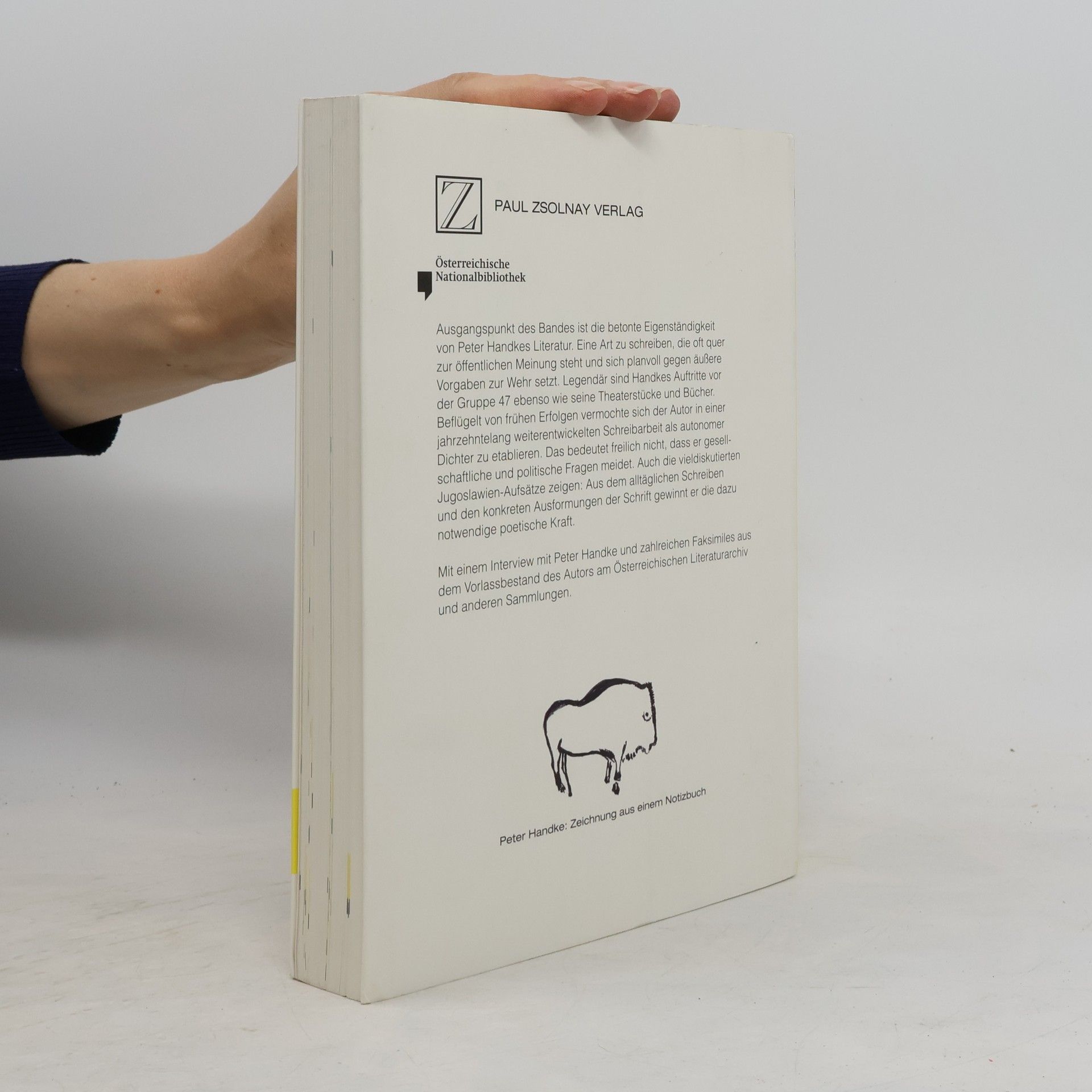 Klaus Kastberger Profile - 16: Peter Handke