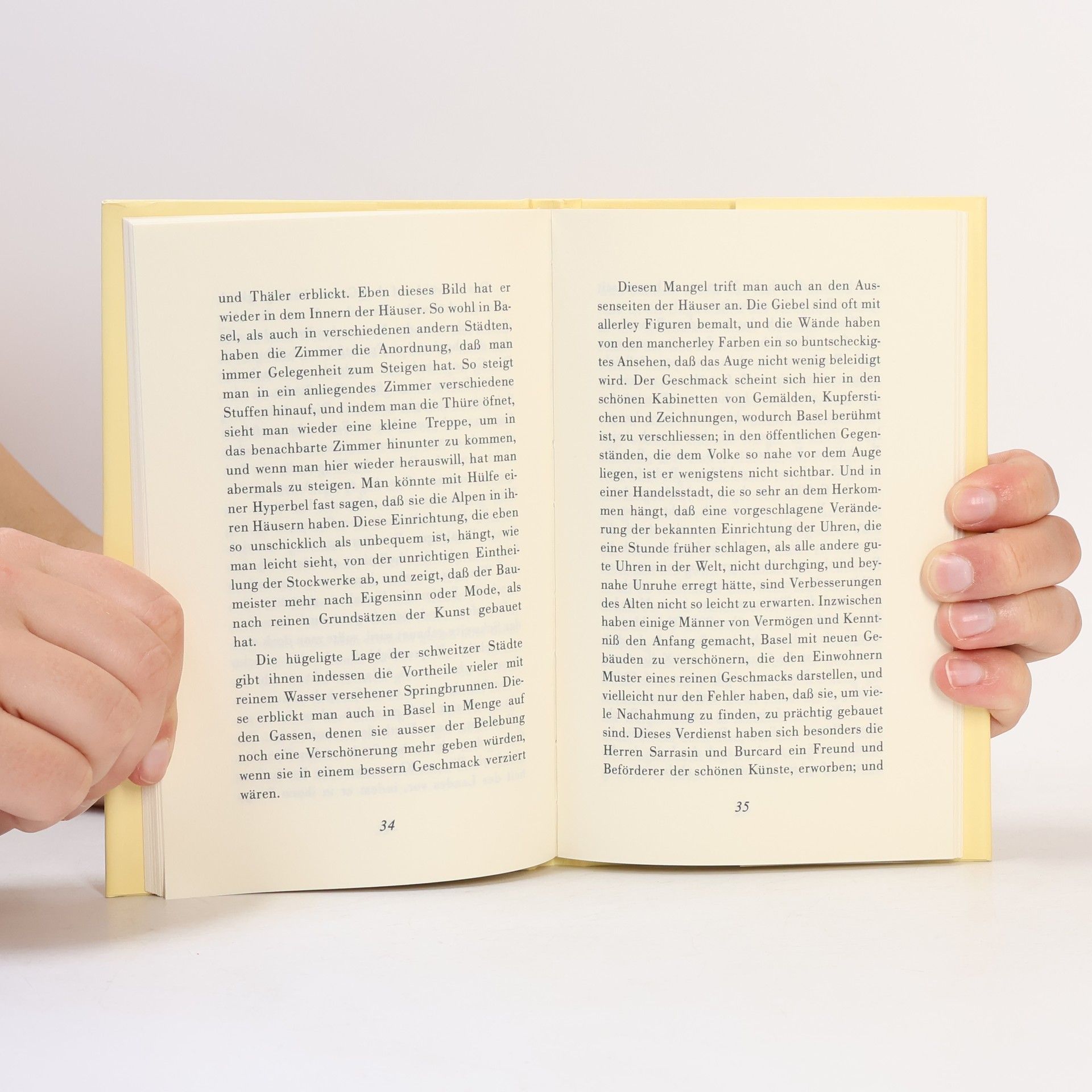 Christian Cajus Lorenz Hirschfeld Die Basler vor 200 Jahren