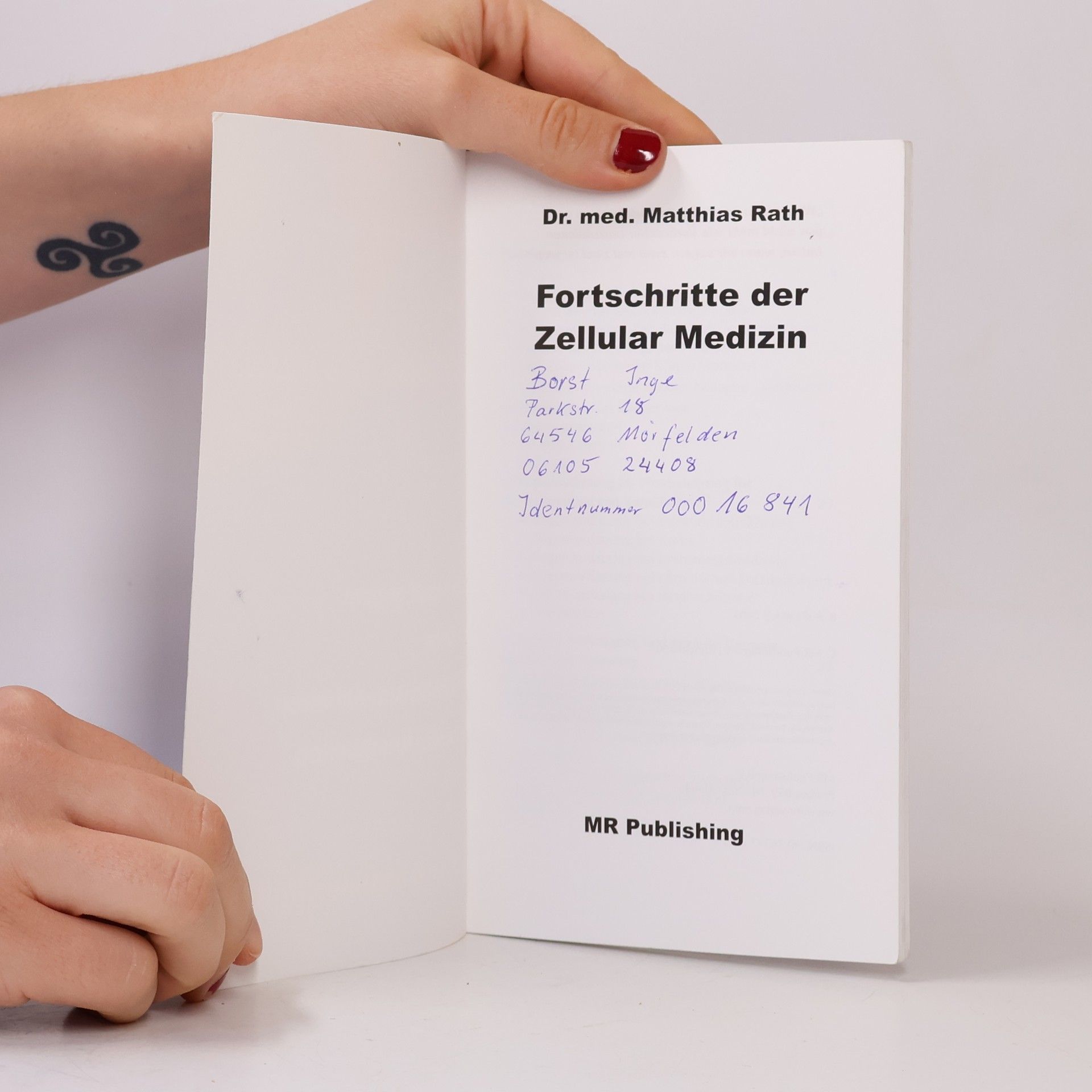 Matthias Rath Fortschritte der Zellular-Medizin