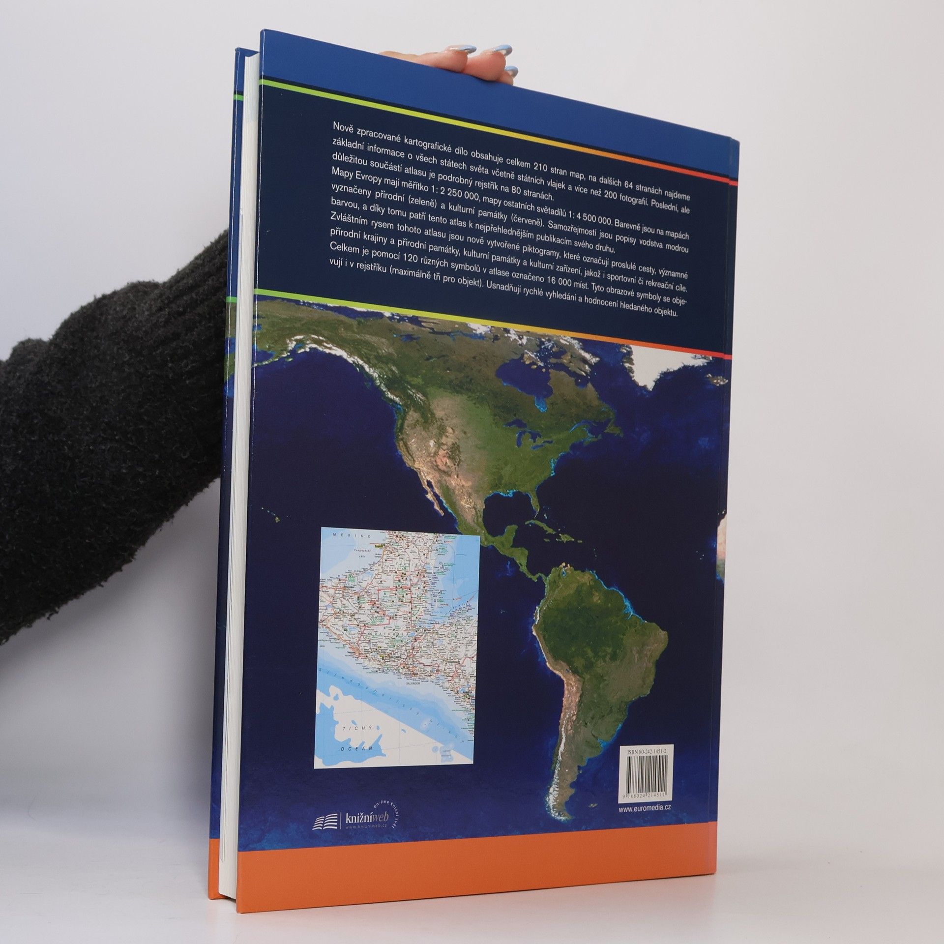 Irena Rybová Atlas světa nové zpracování, systém piktogramů, lexikon zemí