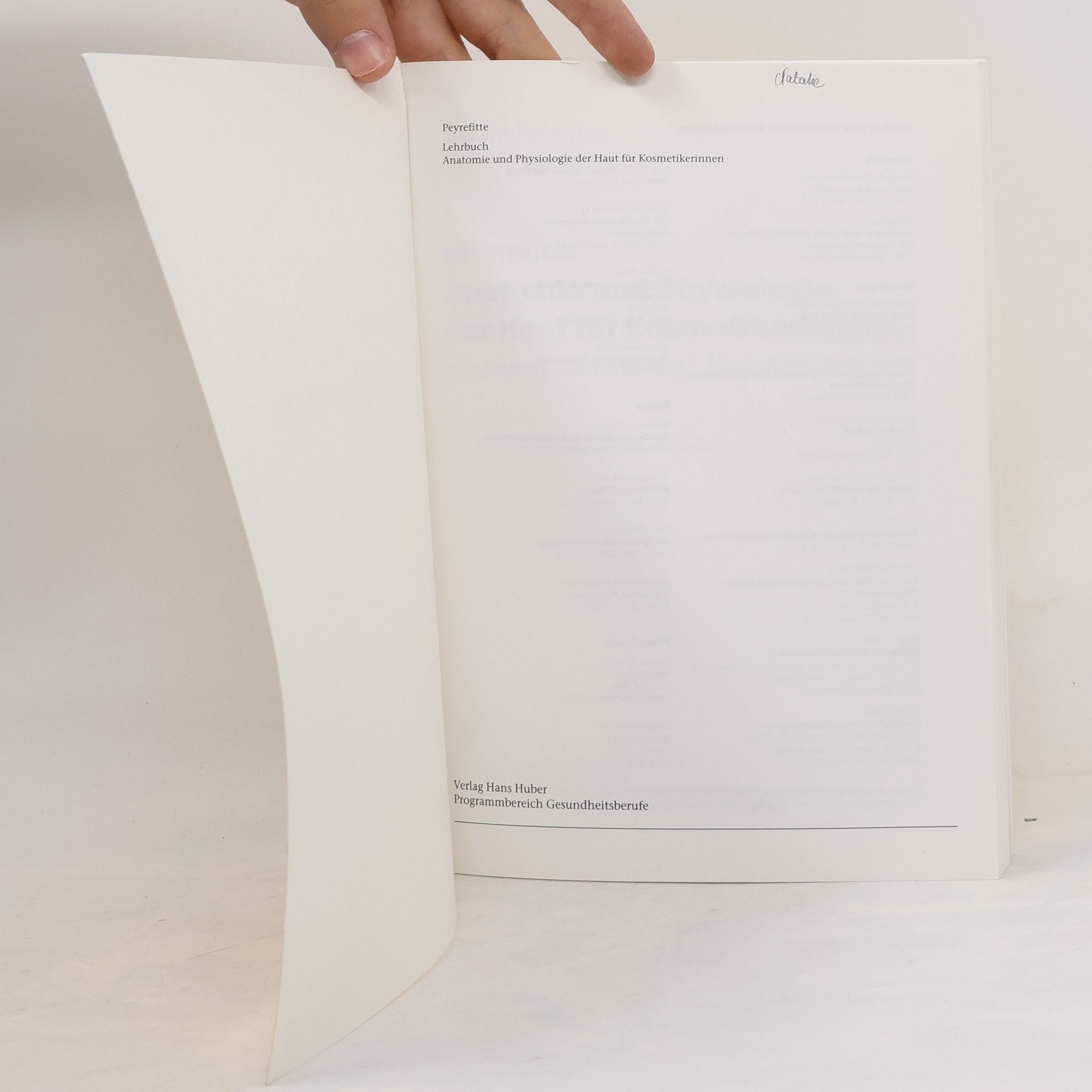 Gérard Peyrefitte Lehrbuch Anatomie und Physiologie der Haut für Kosmetikerinnen (Kosmetik-Buch-Set)