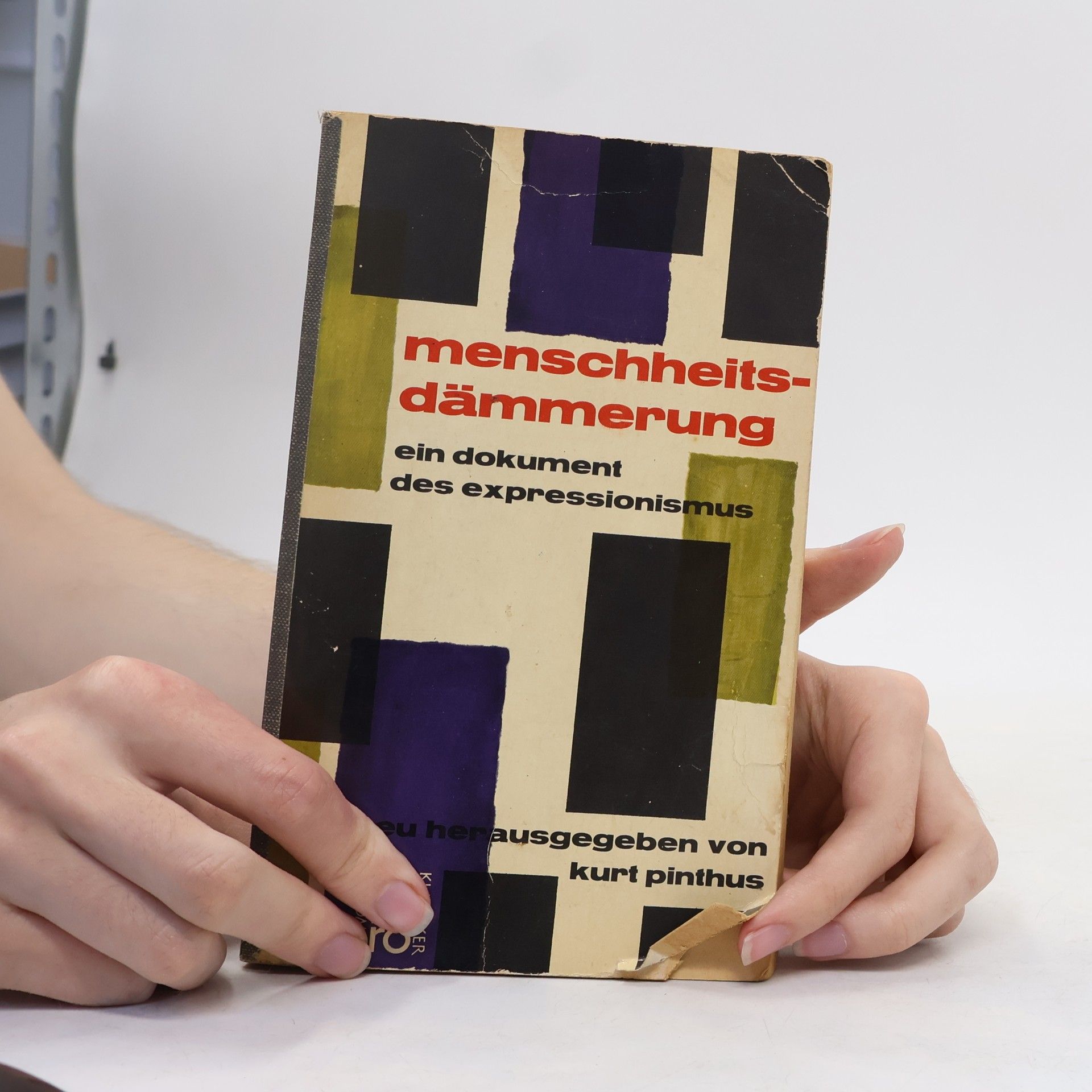 Kurt Pinthus Menschheitsdämmerung