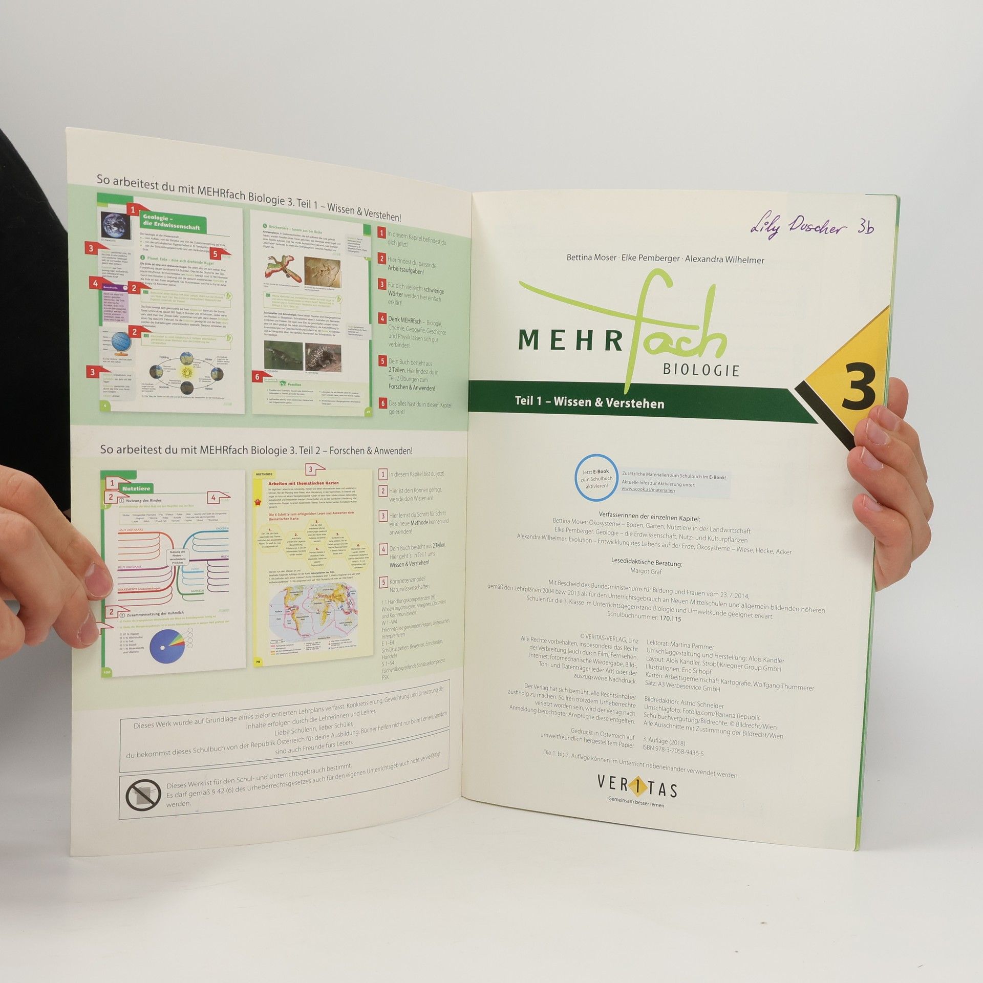 Autores varios Mehrfach Biologie, 3. Klasse