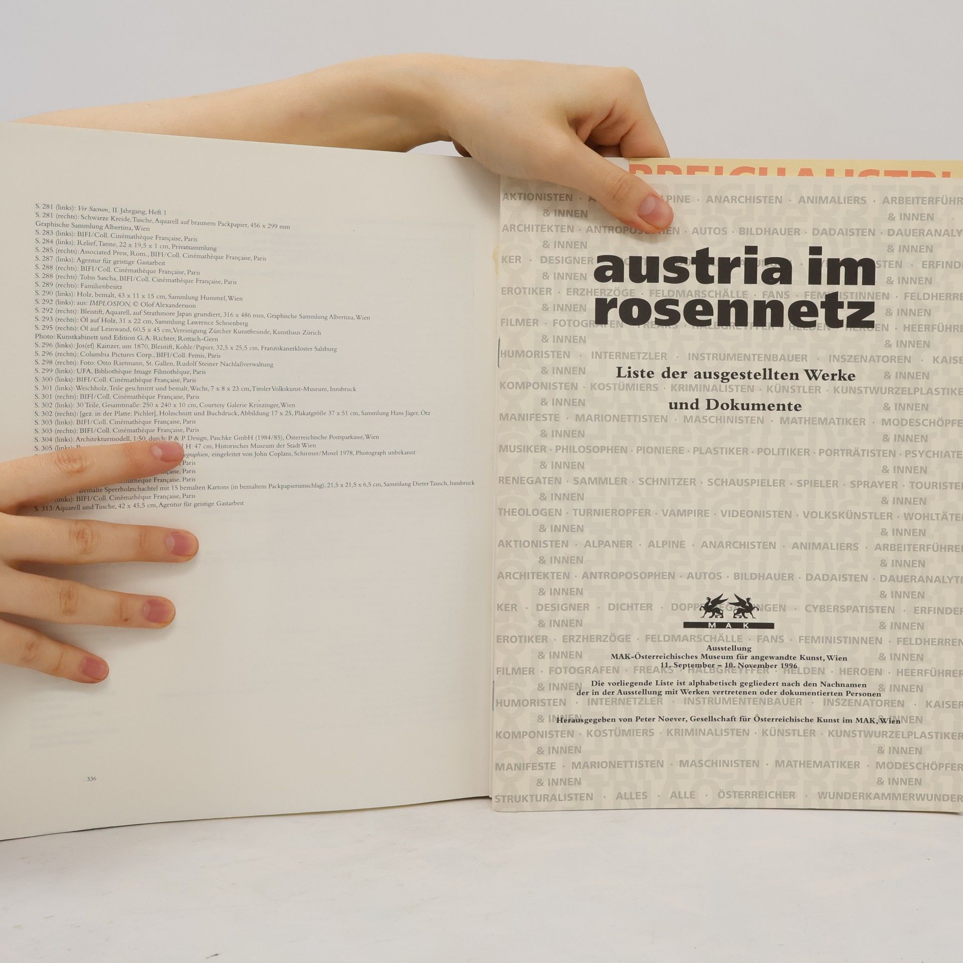 Harald Szeemann Austria im Rosennetz
