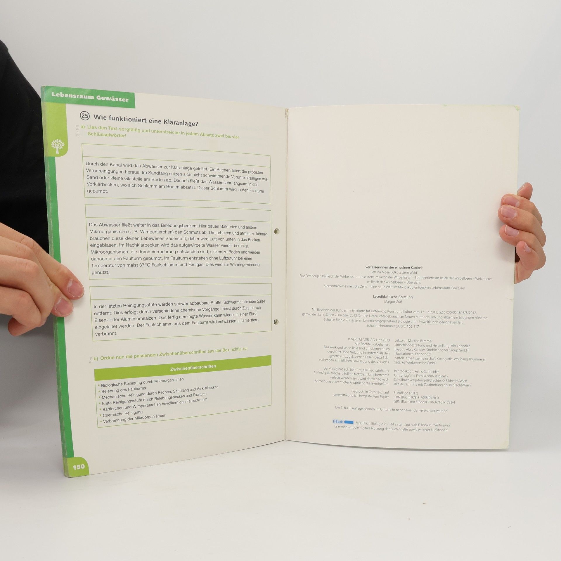 Moser Mehrfach. Biologie 2. Klasse. Teil 2. Anwenden und Forschen