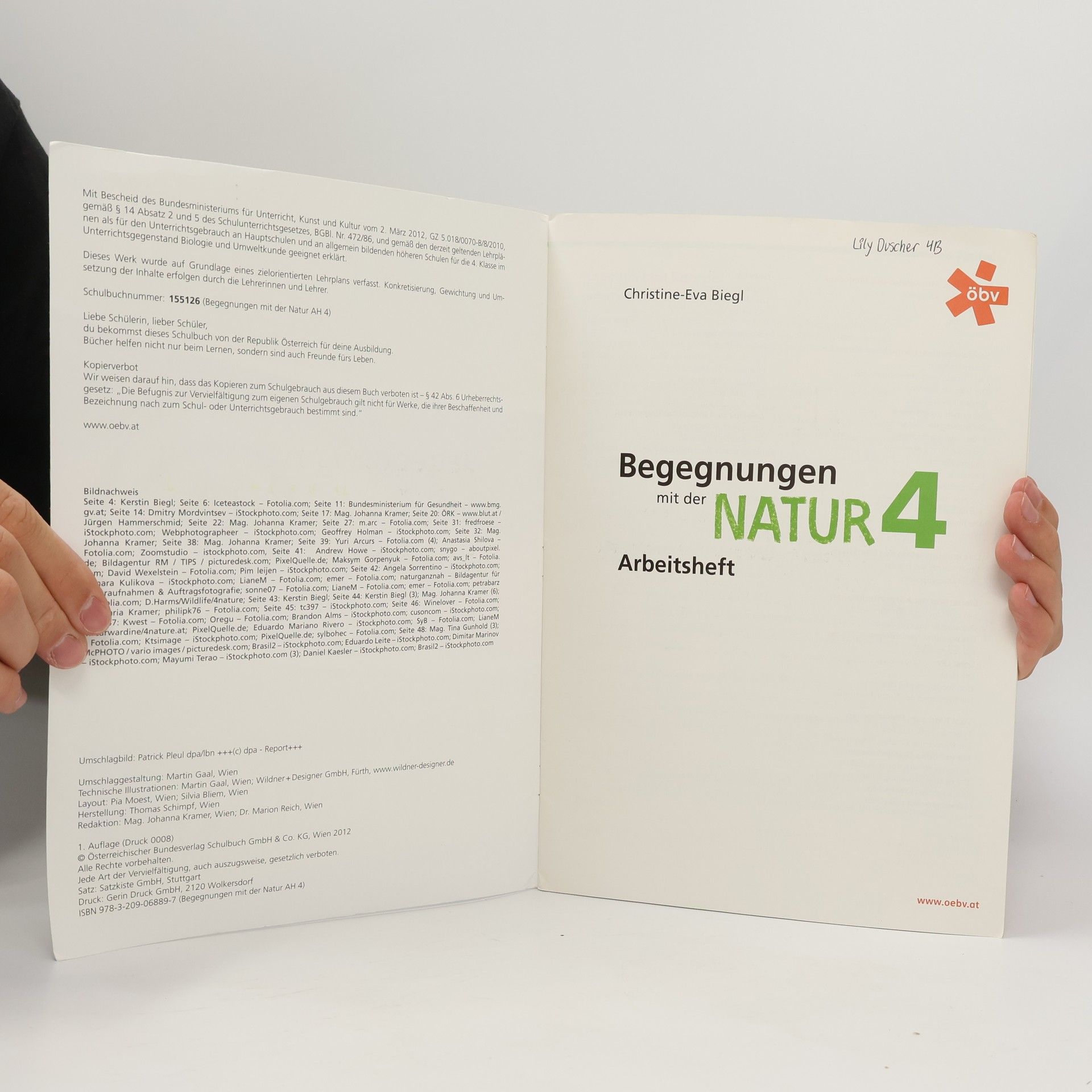 Christine-Eva Biegl Begegnungen mit der Natur