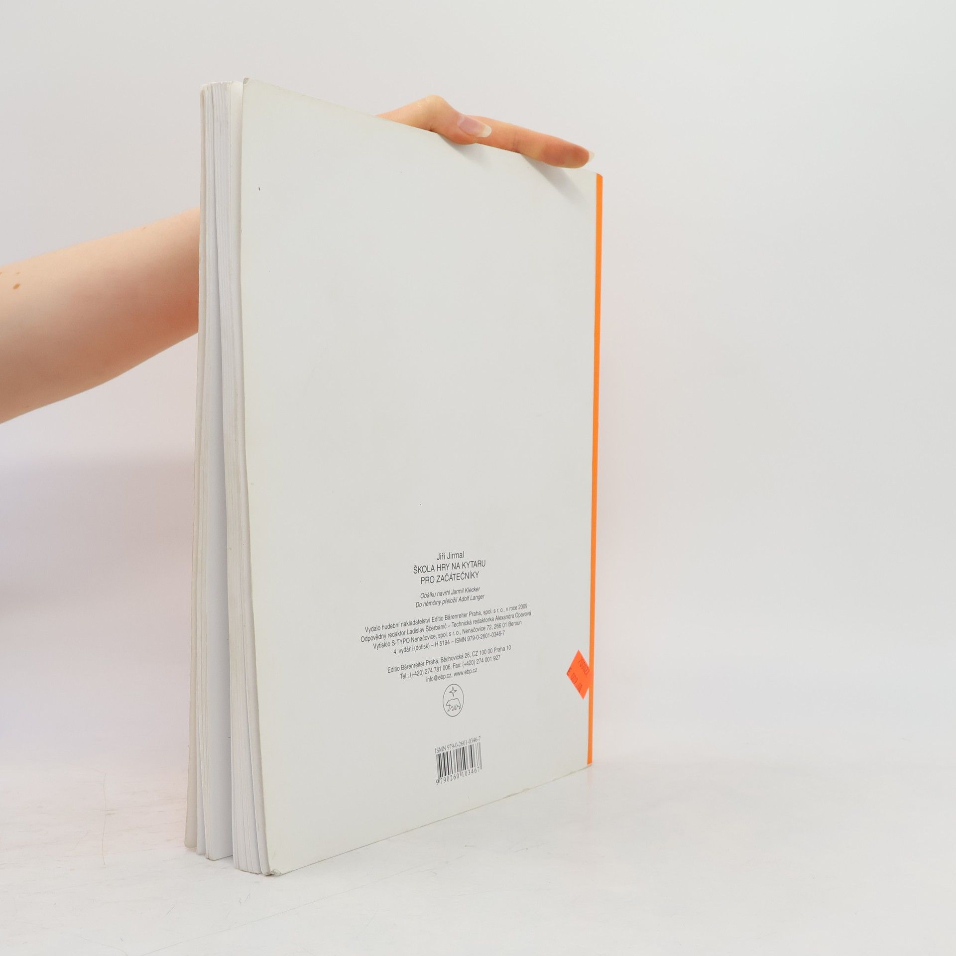 Bärenreiter Praha s.r.o Škola hry na kytaru