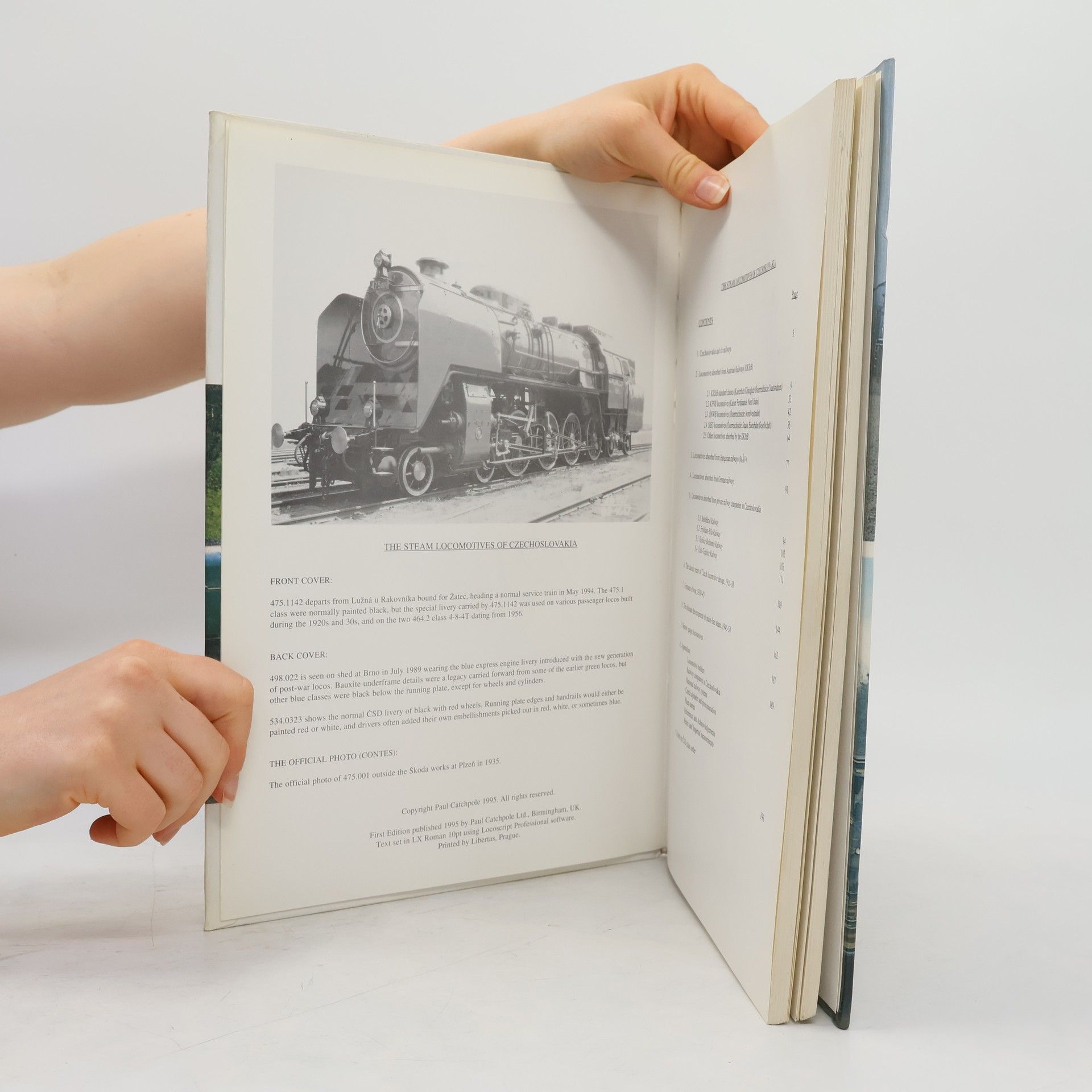 Paul Catchpole The Steam Locomotives of Czechoslovakia
