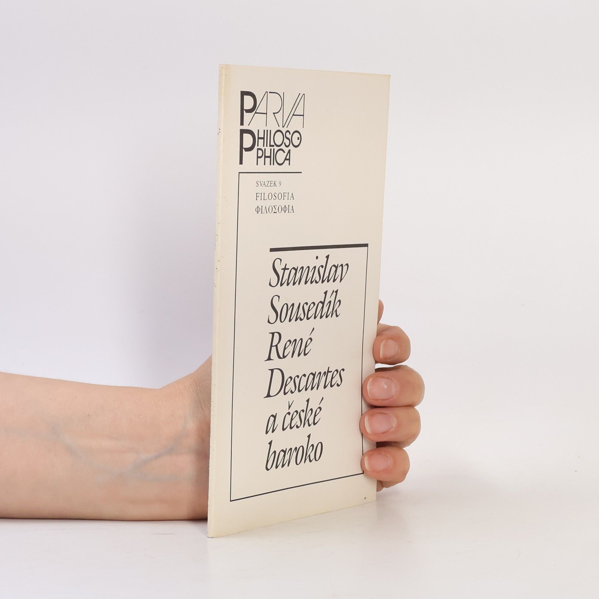 Stanislav Sousedík René Descartes a české baroko