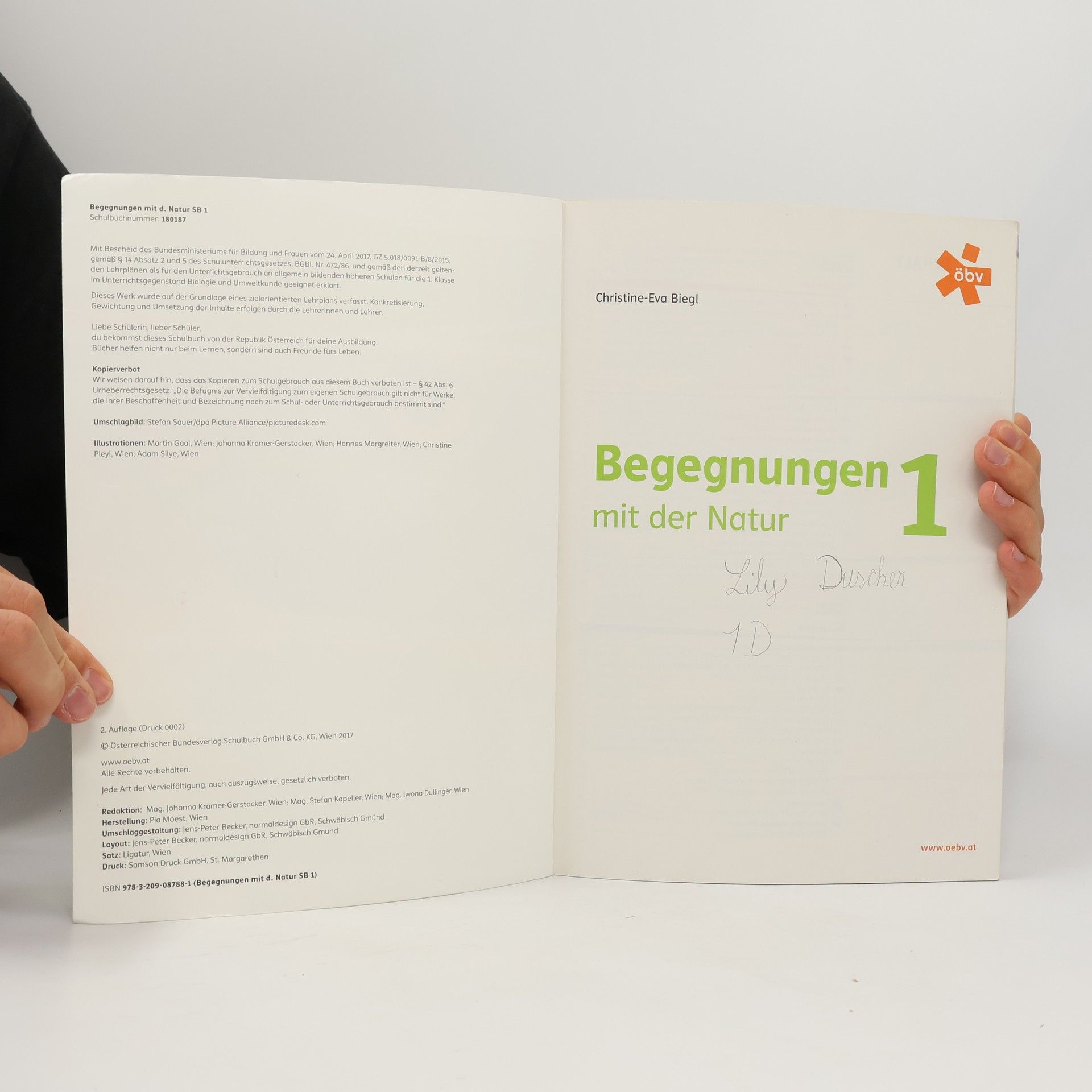 Christine-Eva Biegl Begegnungen mit der Natur 1