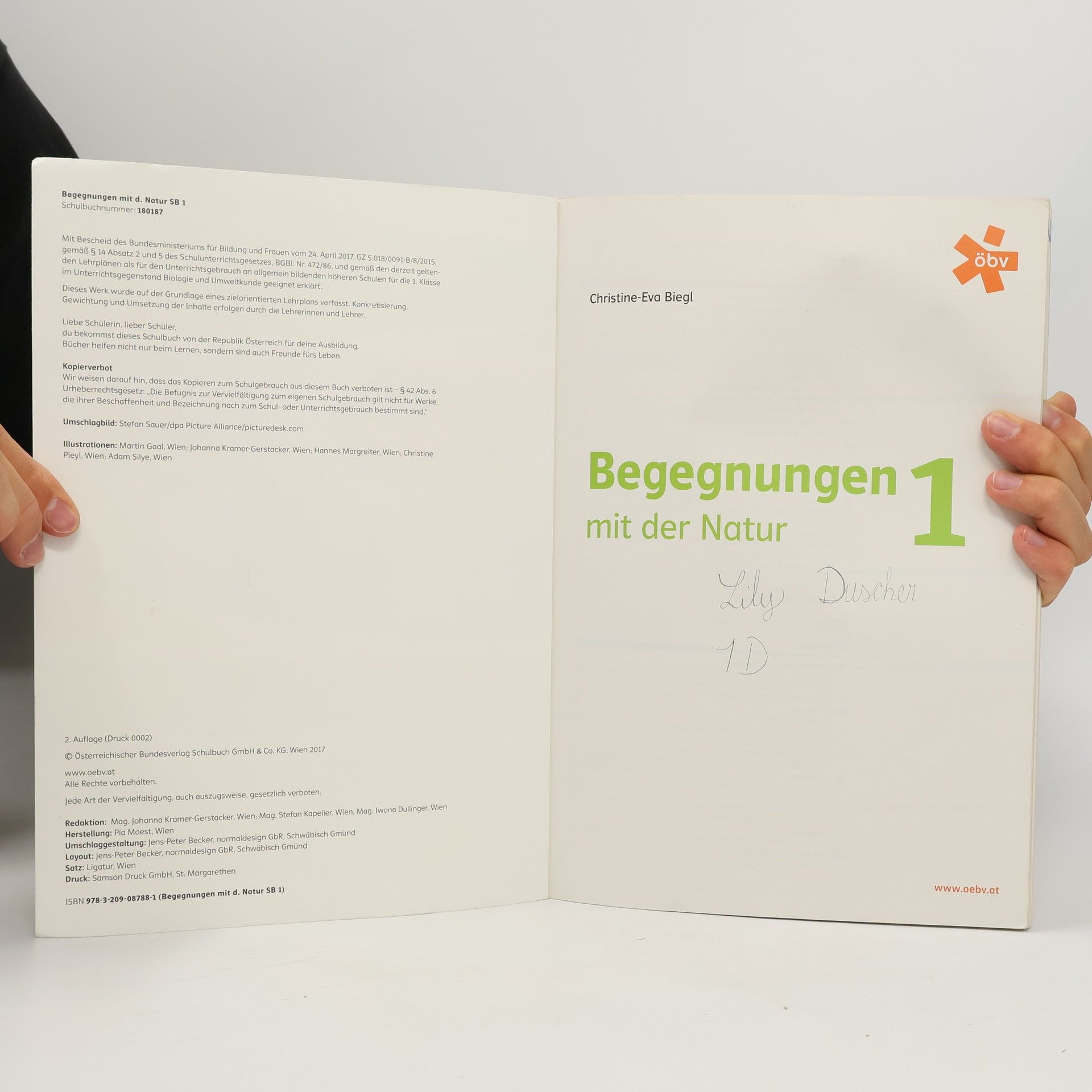 Christine-Eva Biegl Begegnungen mit der Natur 1