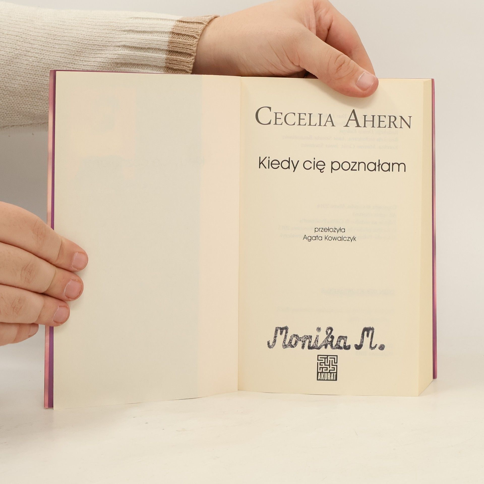 Cecelia Ahern Kiedy cię poznałam