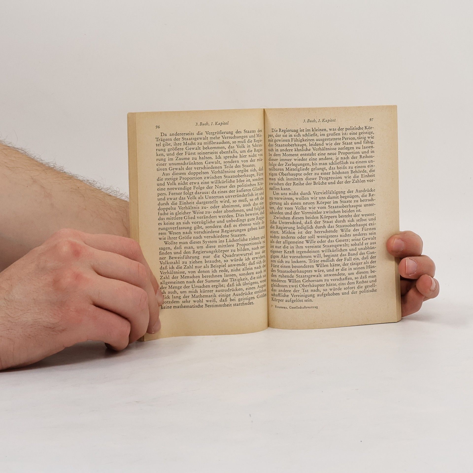 Jean-Jacques Rousseau Der Gesellschaftsvertrag