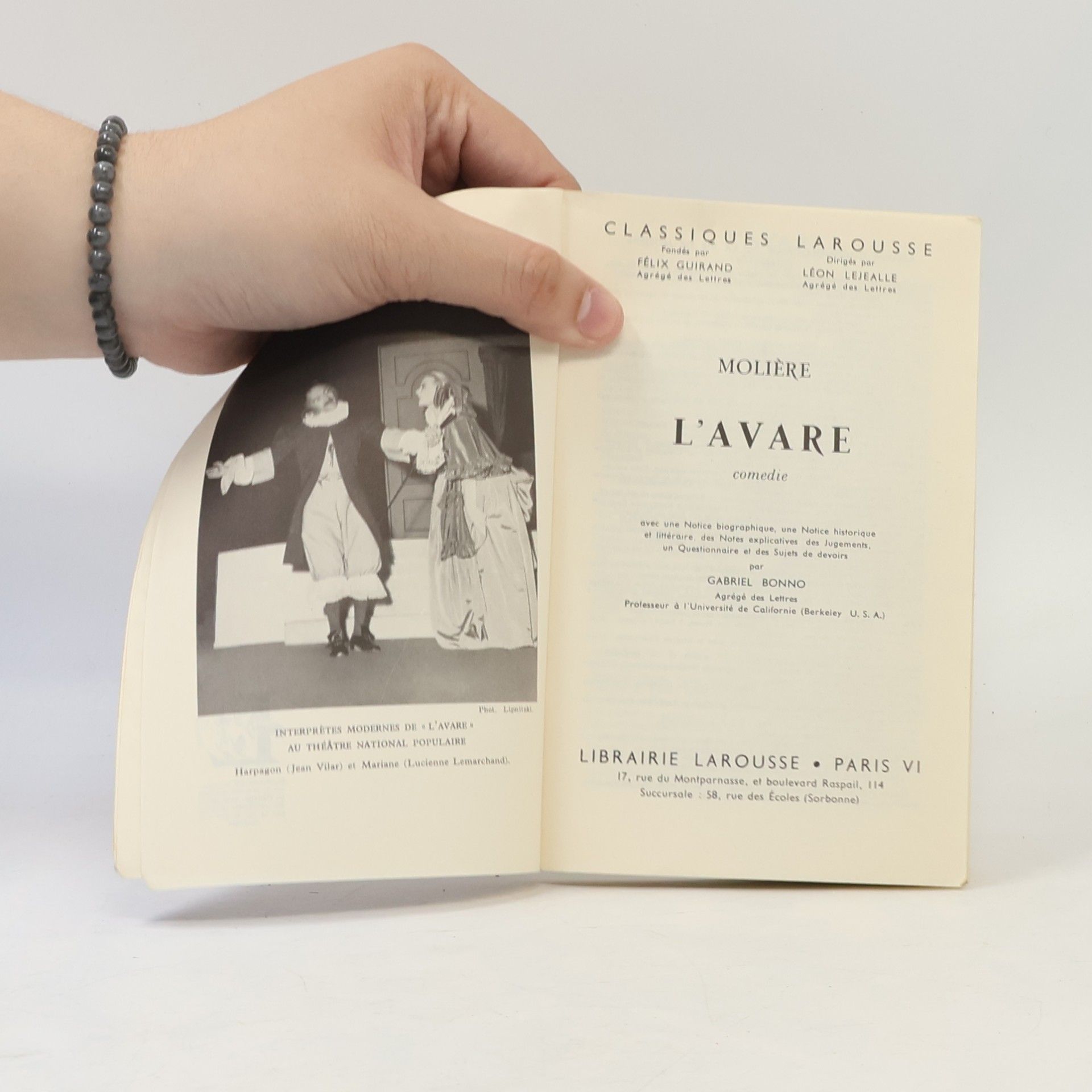 Molière L'Avare
