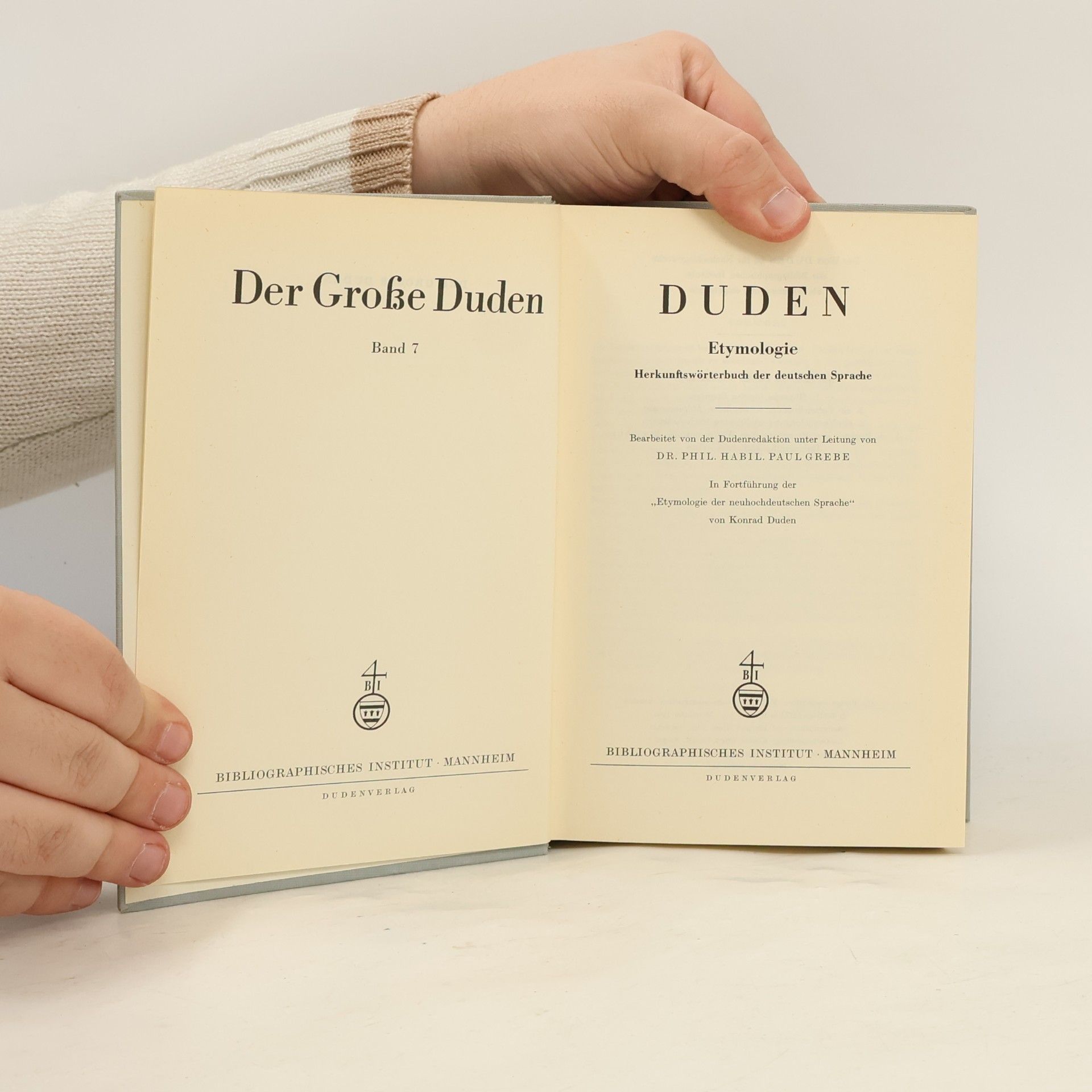 Paul Grebe Der Grosse Duden 7