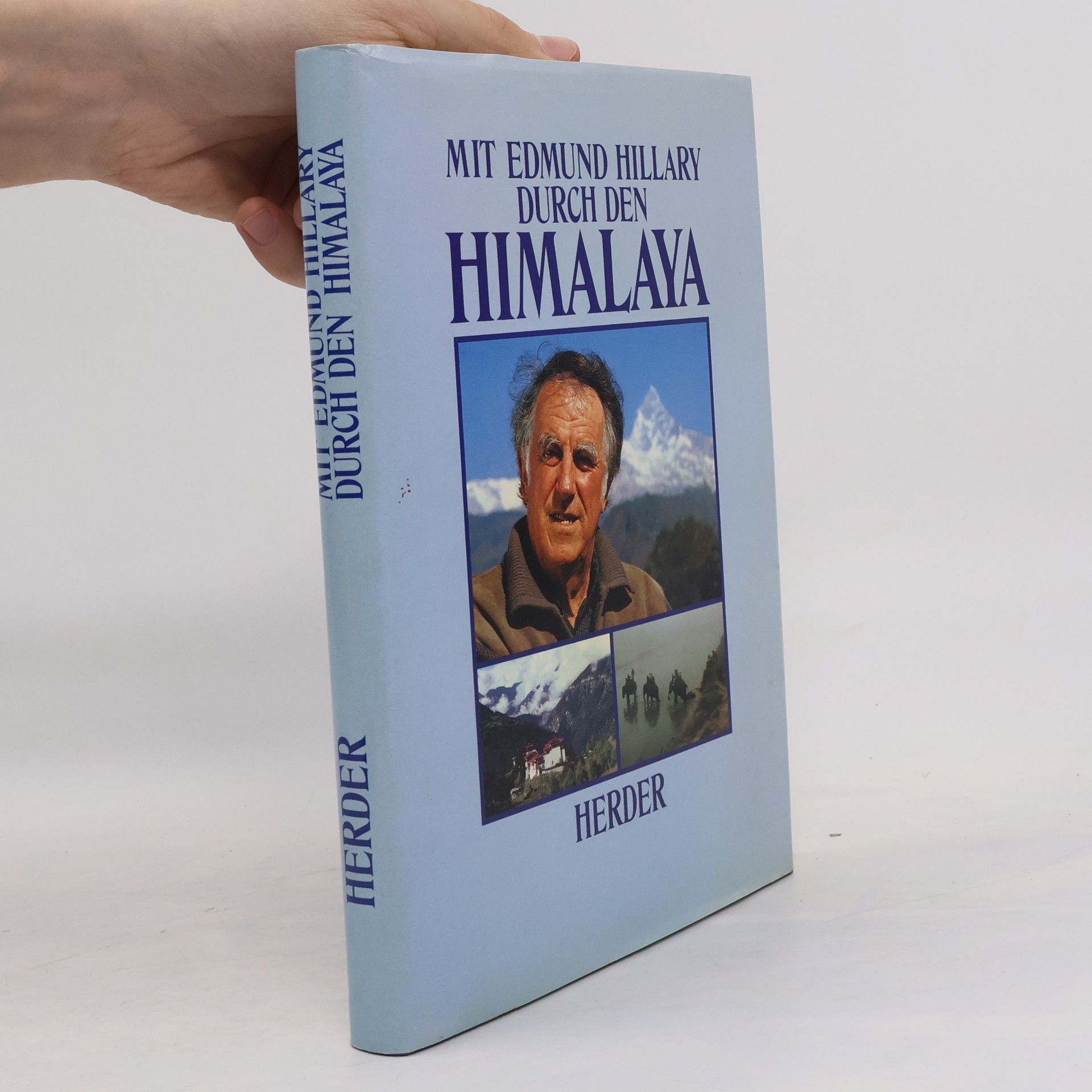 Gerhard Dambmann Mit Edmund Hillary durch den Himalaya