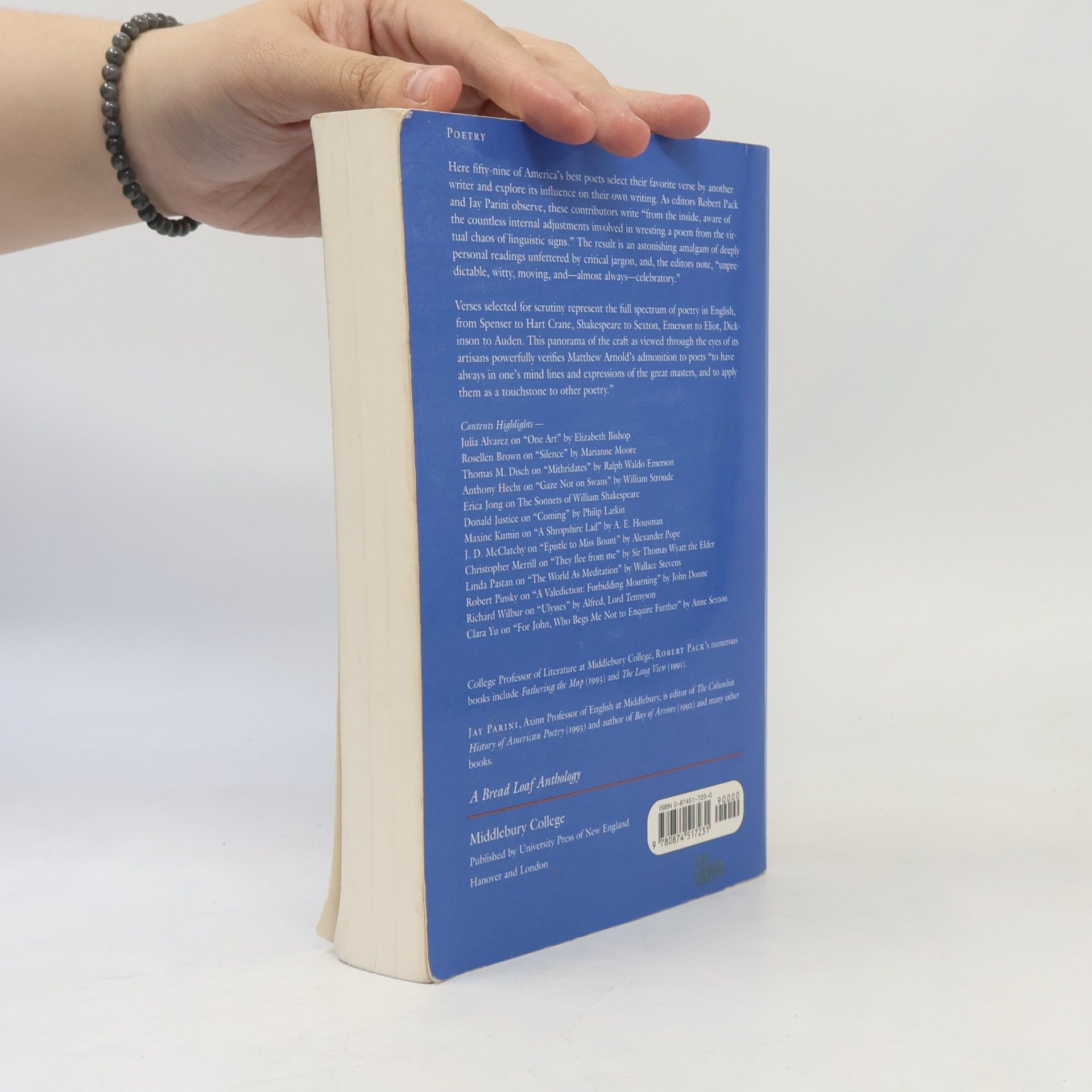 Robert Pack A Bread Loaf Anthology: Touchstones