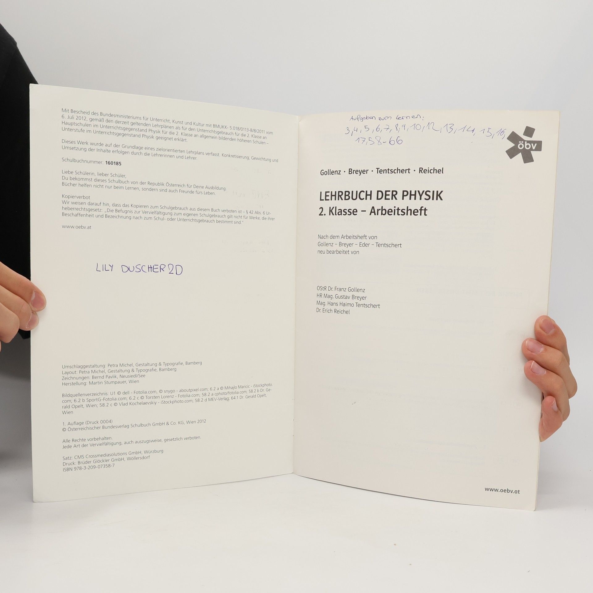 Autorenkollektiv Physik 2. Arbeitsheft