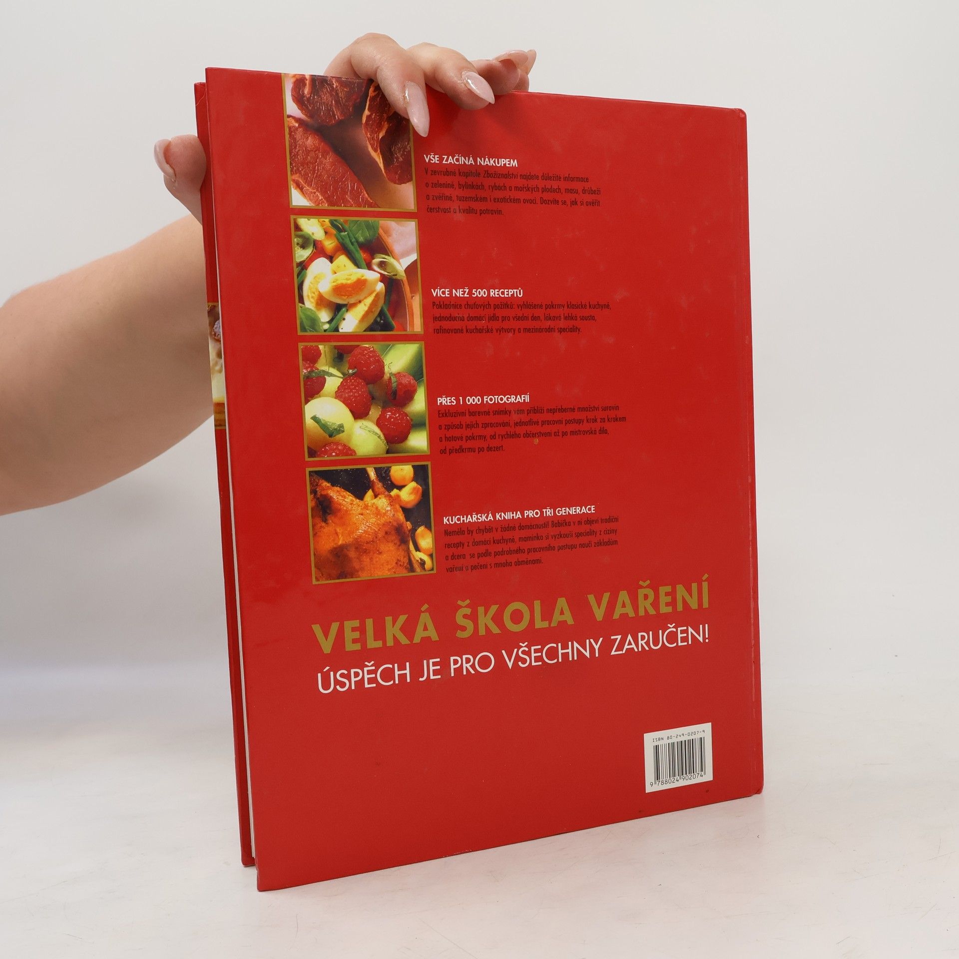Monika Kellermann Velká škola vaření : více než 500 receptů, přes 1 000 fotografií