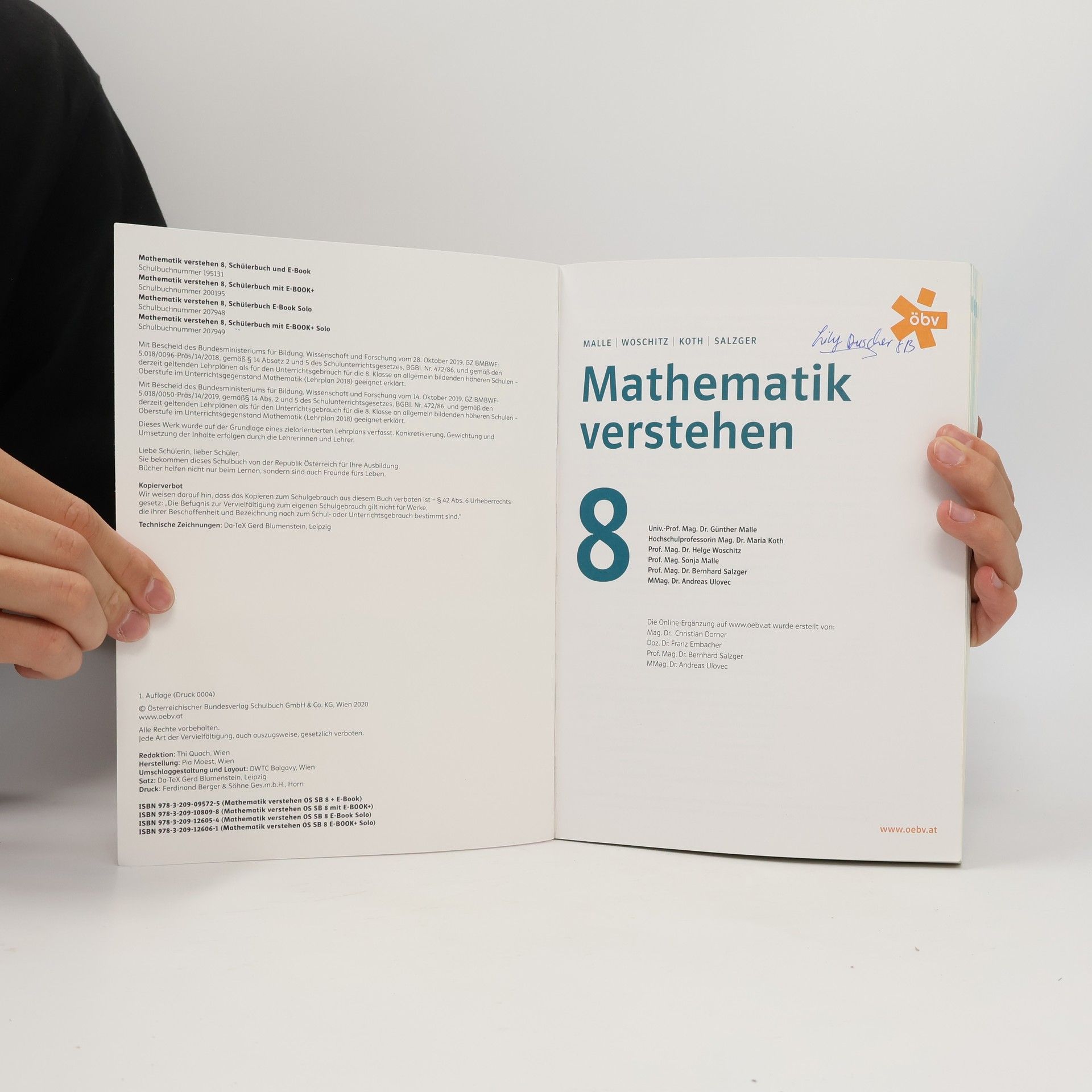 Günther Malle Mathematik verstehen 8