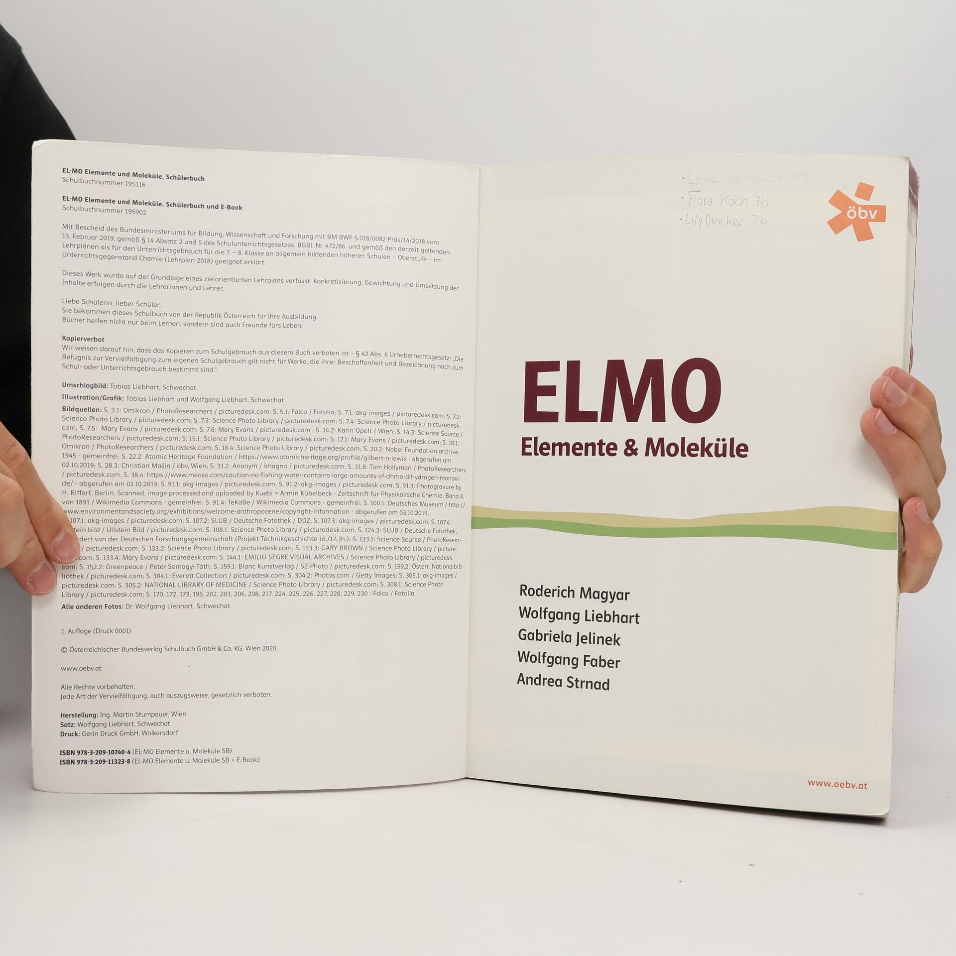 Various authors EL-MO Elemente und Moleküle