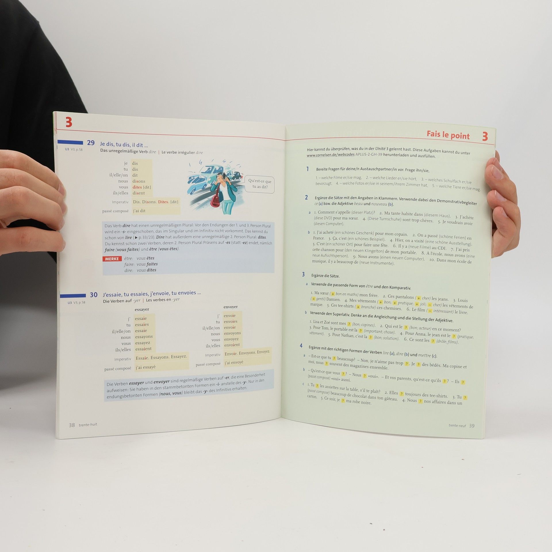 Collectif d'auteurs À plus! 2. Grammatikheft