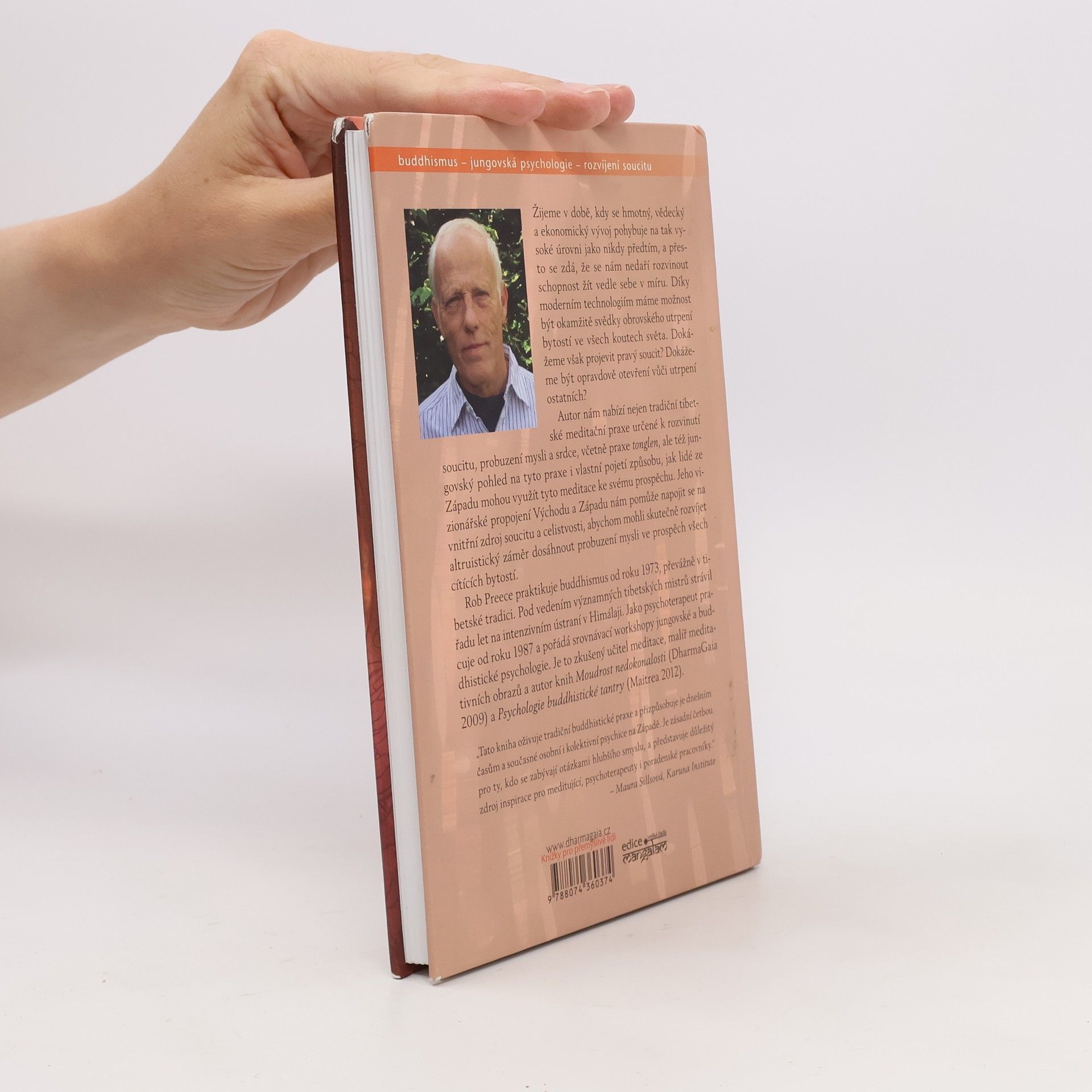 Rob Preece Odvaha cítit: Buddhistické praxe pro otevření se druhým