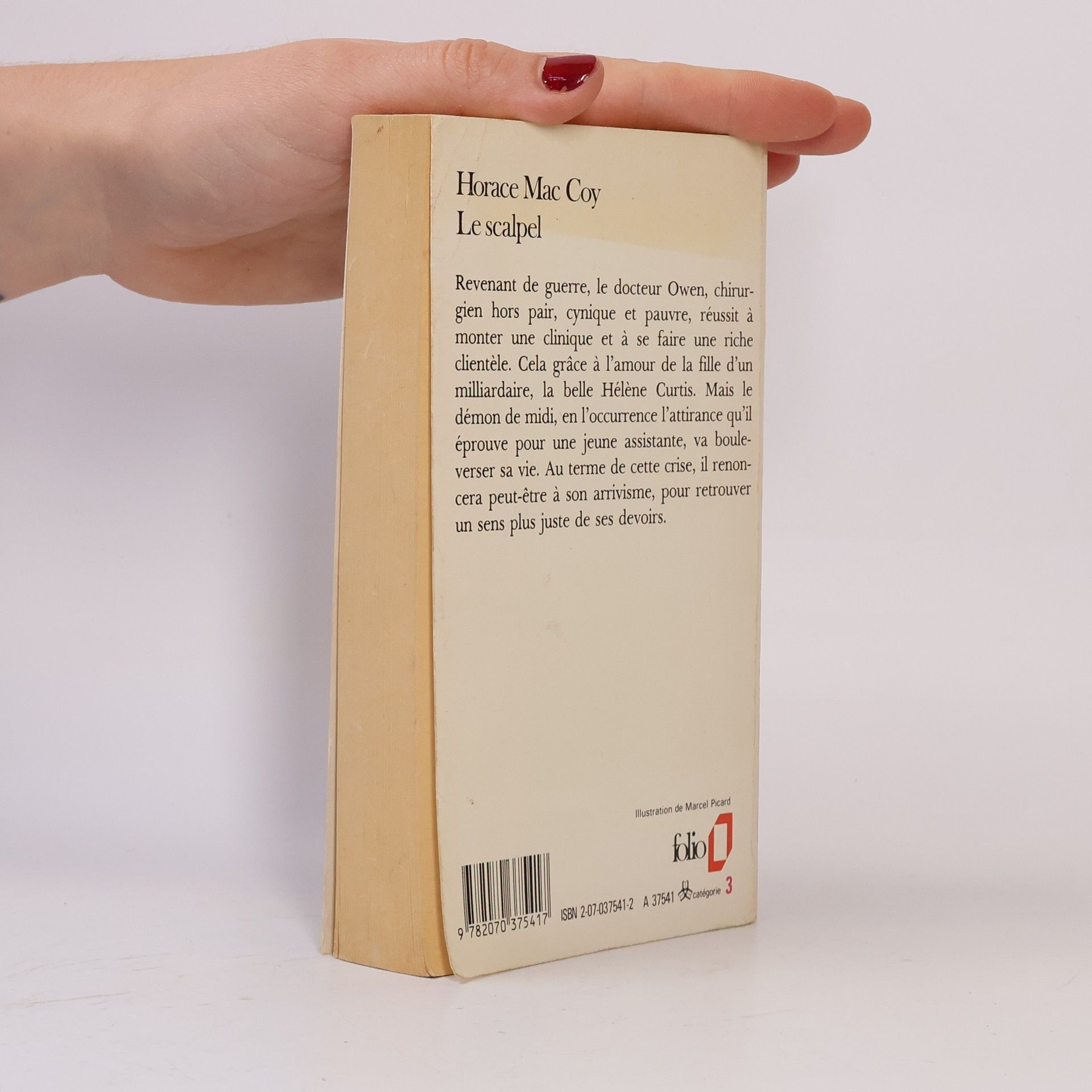 Horace Mac Coy Le Scalpel - Texte intégral