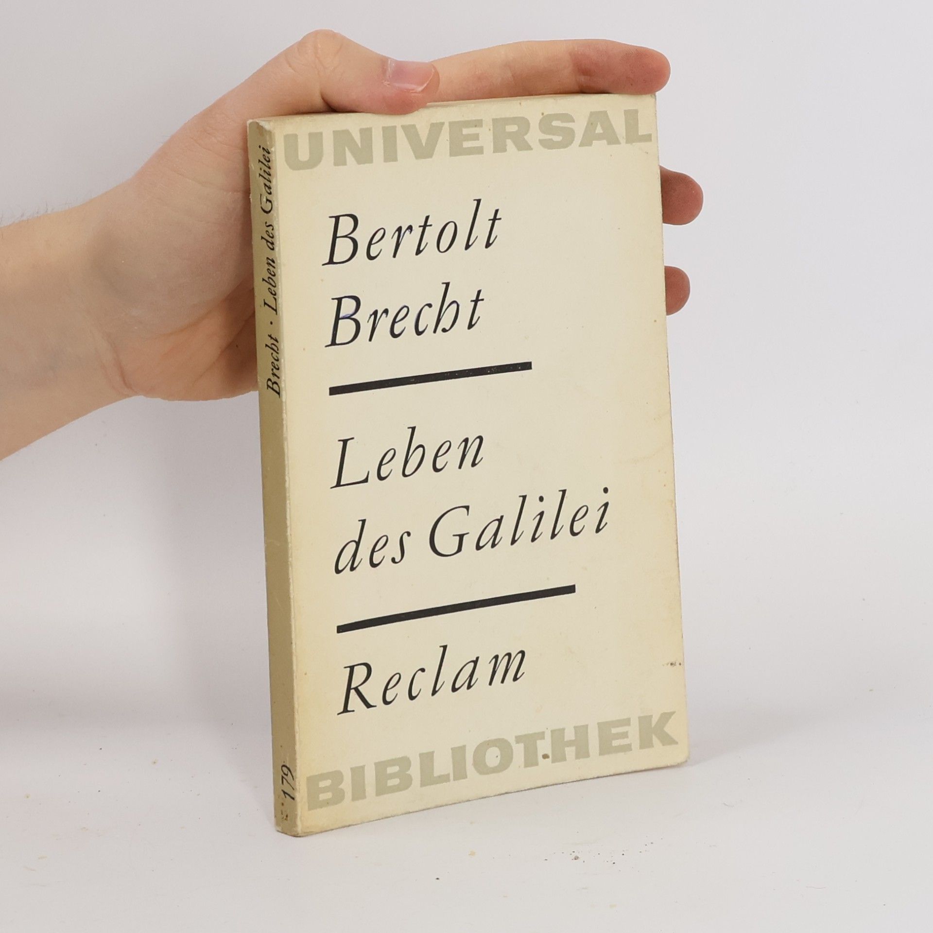 Bertolt Brecht Leben des Galilei