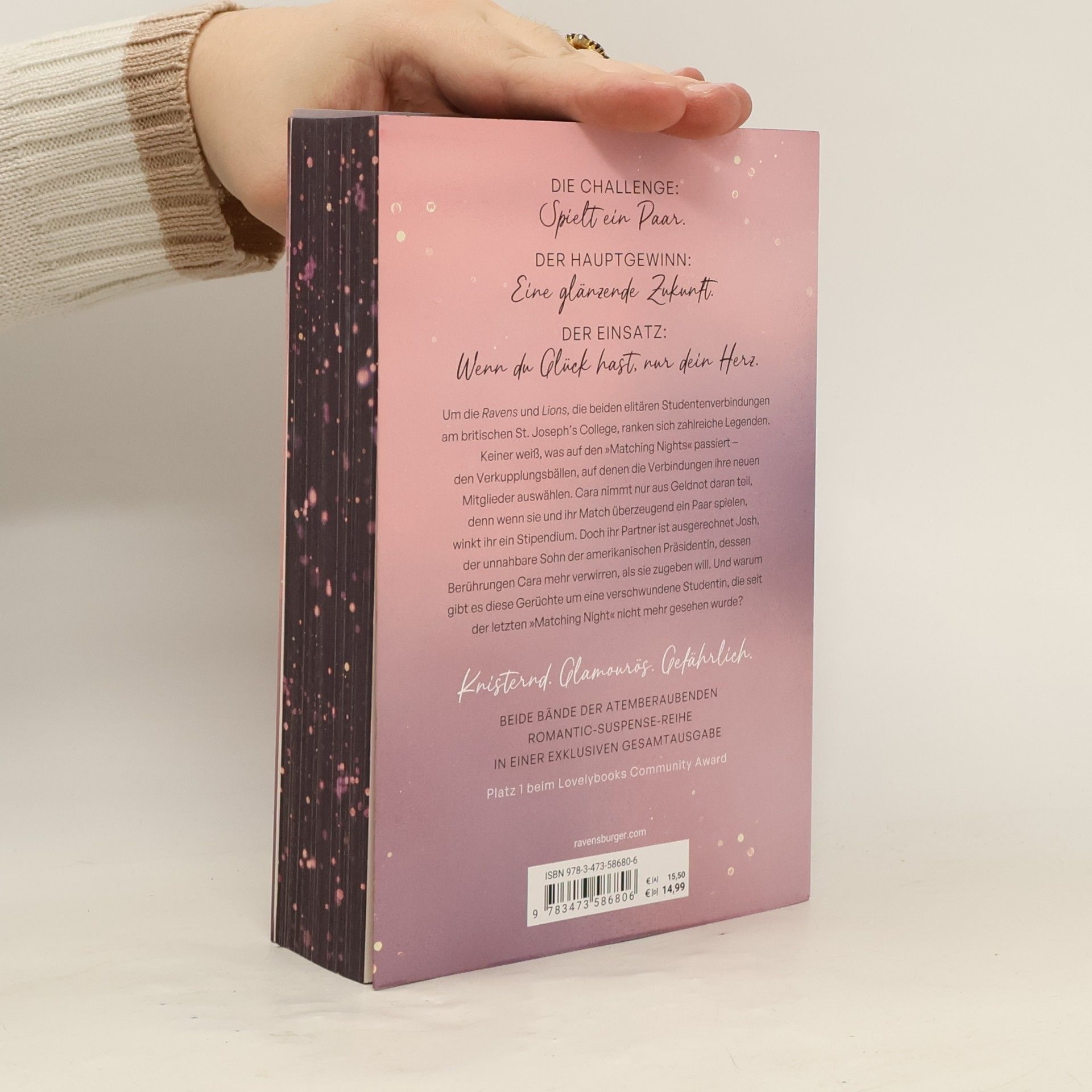 Stefanie Hasse Matching Night, Band 1 & 2: Küsst du den Feind? & Liebst du den Verräter? (Limitierte Ausgabe mit Farbschnitt Doppelband New Adult Romantic Suspense 1. Platz beim Lovelybooks Community Award)
