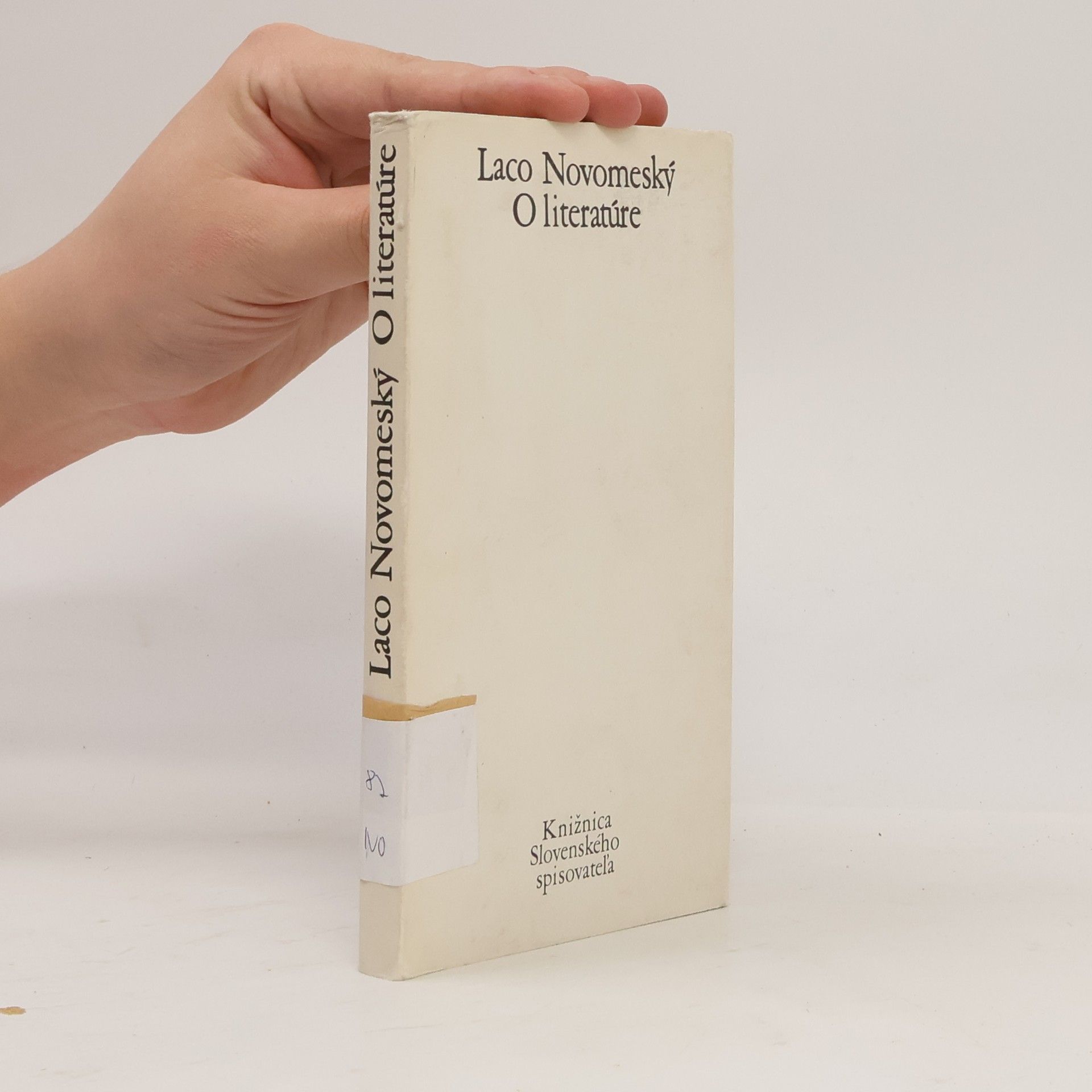 Laco Novomeský O literatúre