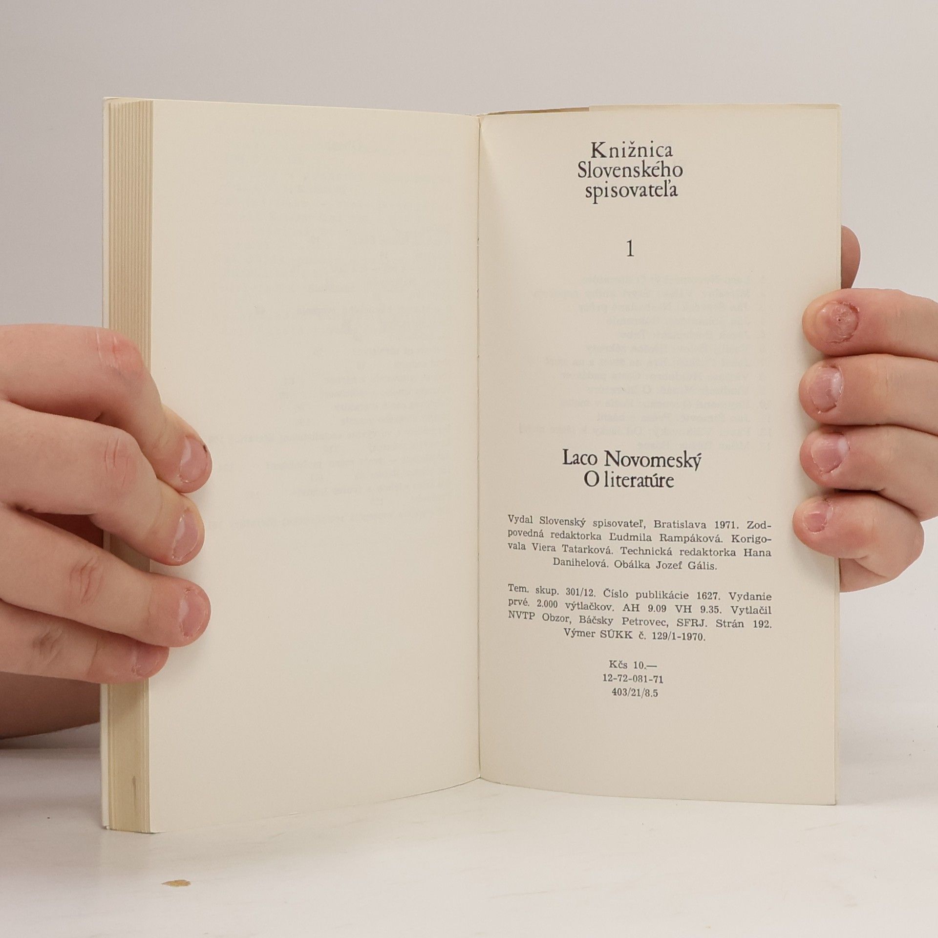 Laco Novomeský O literatúre