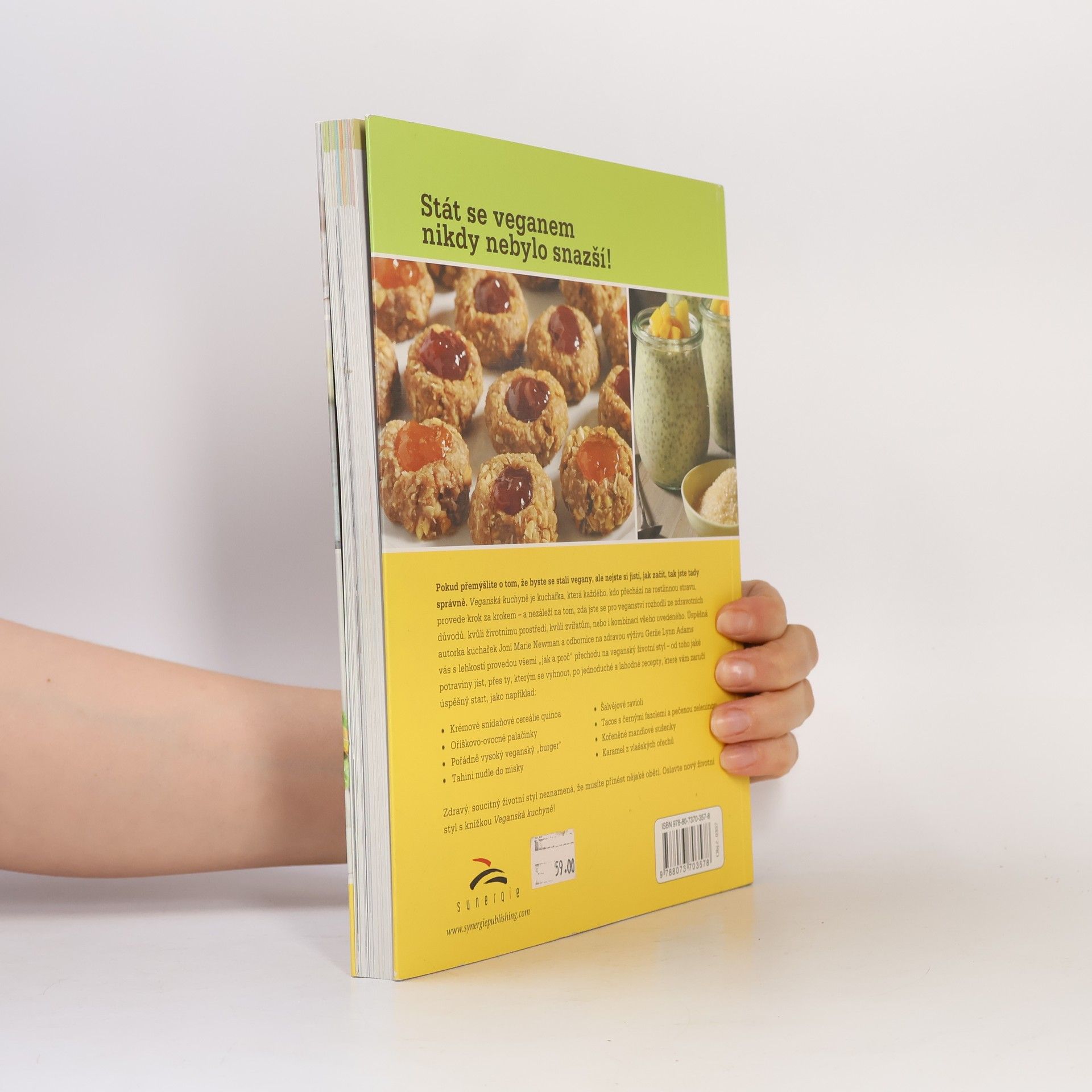 Joni Marie Newman Veganská kuchyně : vše co potřebujete vědět o rostlinné stravě a veganském životním stylu
