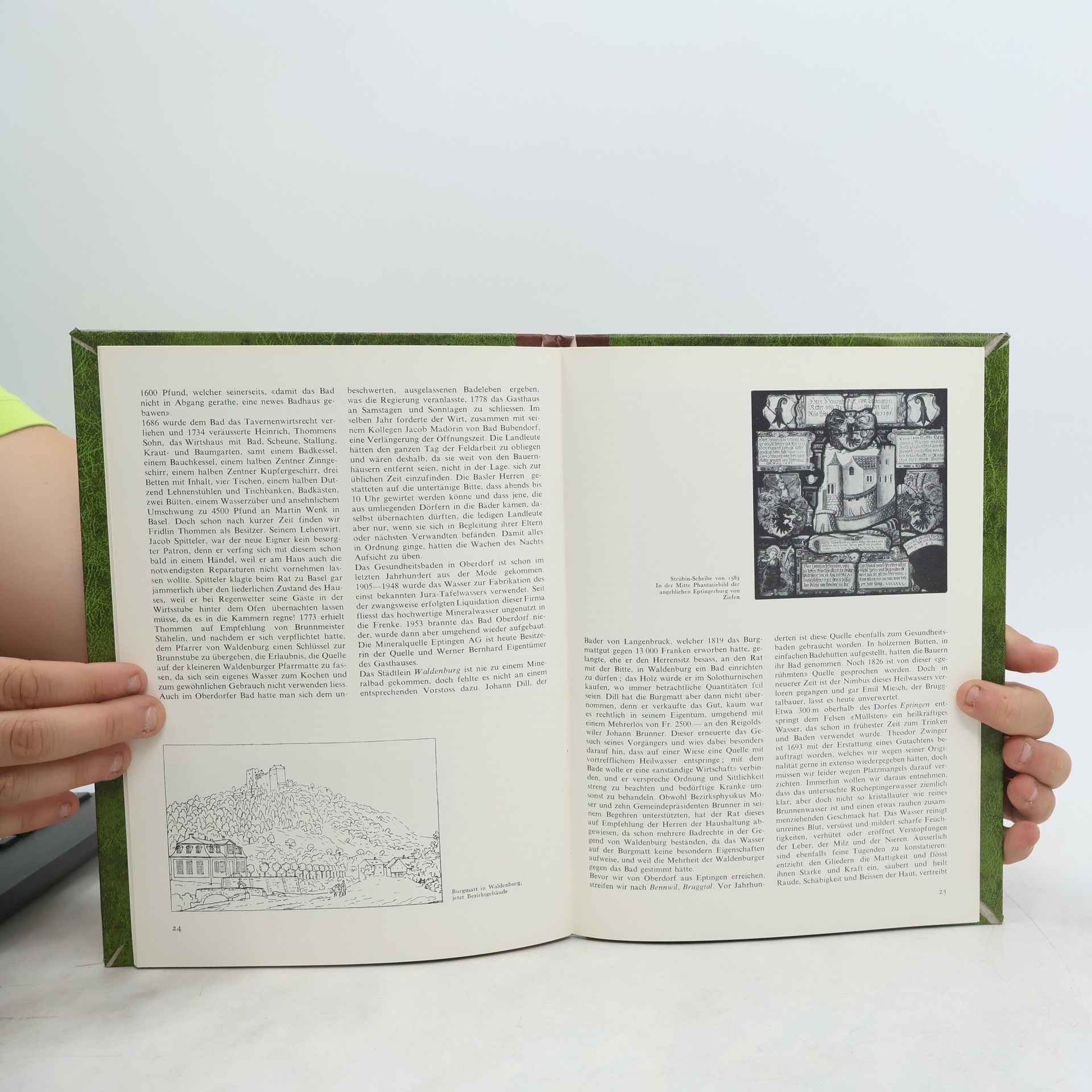 Eugen A. Meier Von alten Bädern in der Stadt und der Landschaft Basel