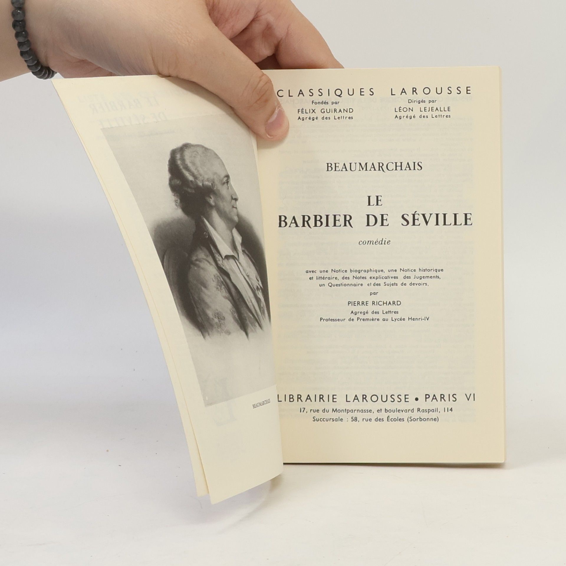 Pierre-Augustin Caron de Beaumarchais Le barbier de Séville