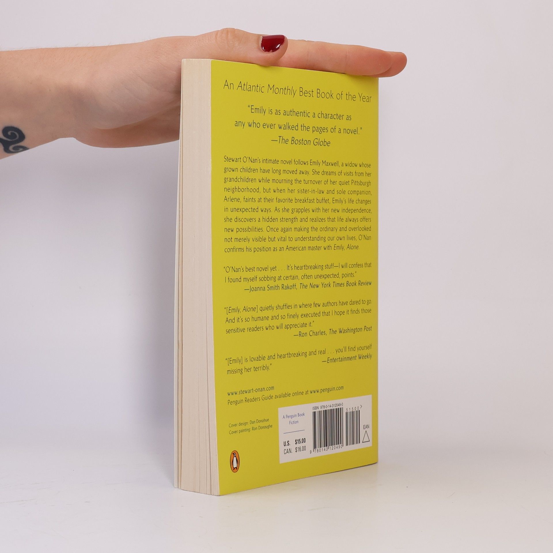Stewart O'Nan Emily, Alone. Emily, allein, englische Ausgabe
