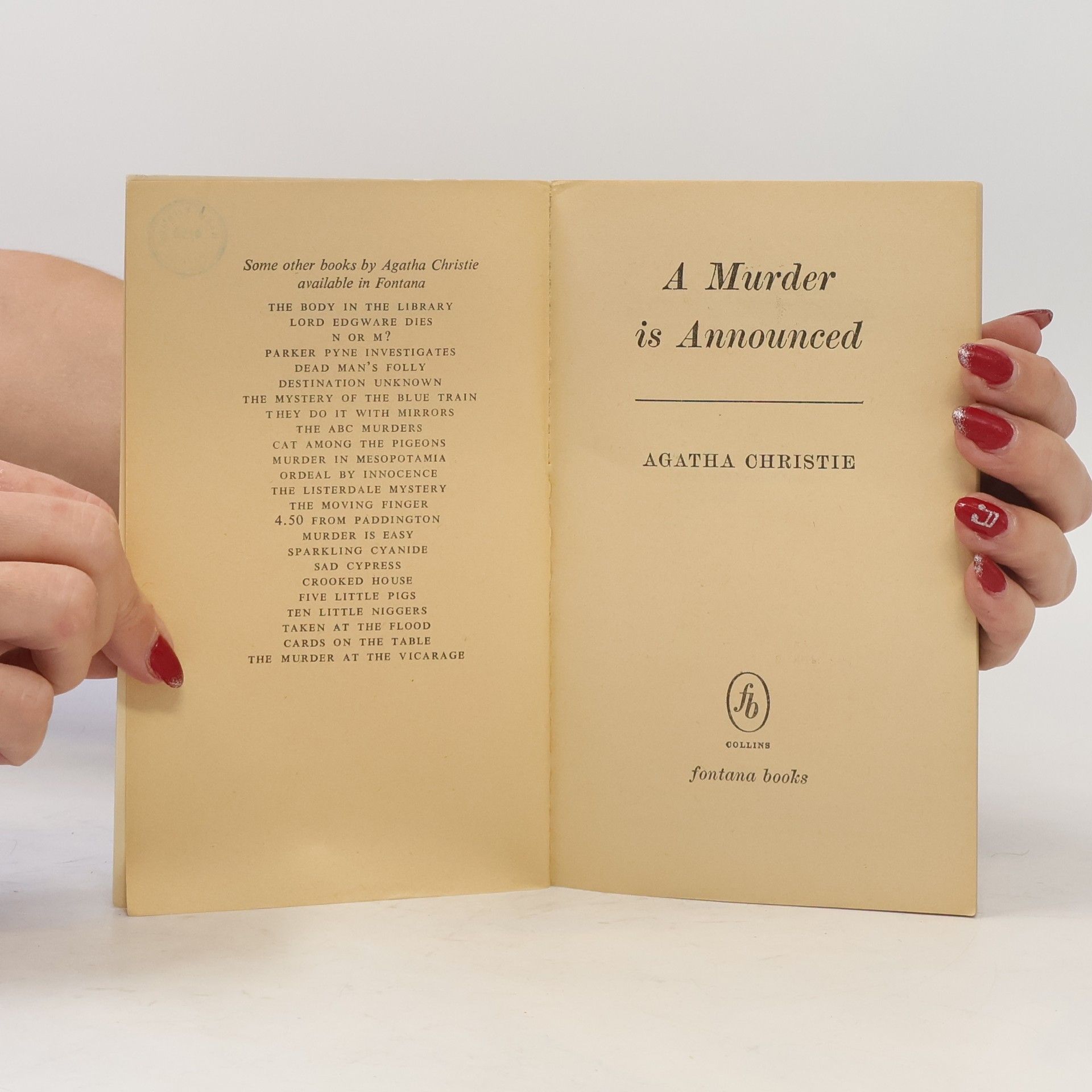 Agatha Christie A Murder is Announced